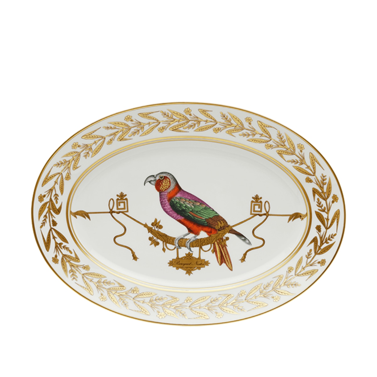 Ginori 1735, Voliere, Large oval platter