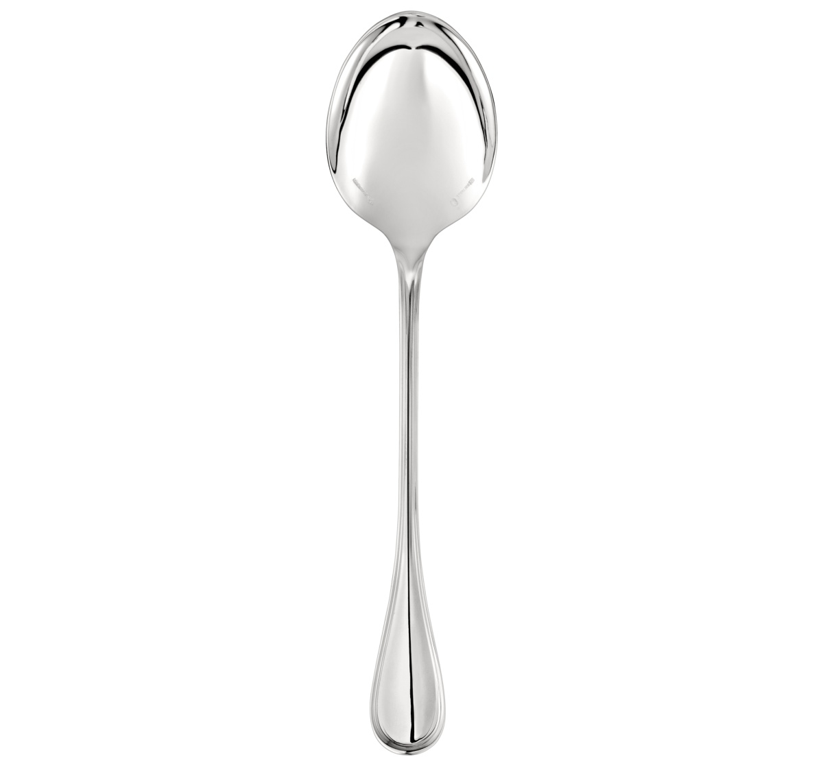 Christofle, Albi cutlery, sterling silver, Serving spoon