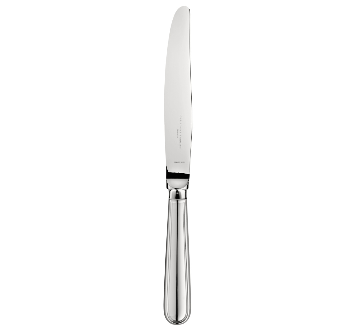 Christofle, Albi cutlery, sterling silver, Standard dinner knife