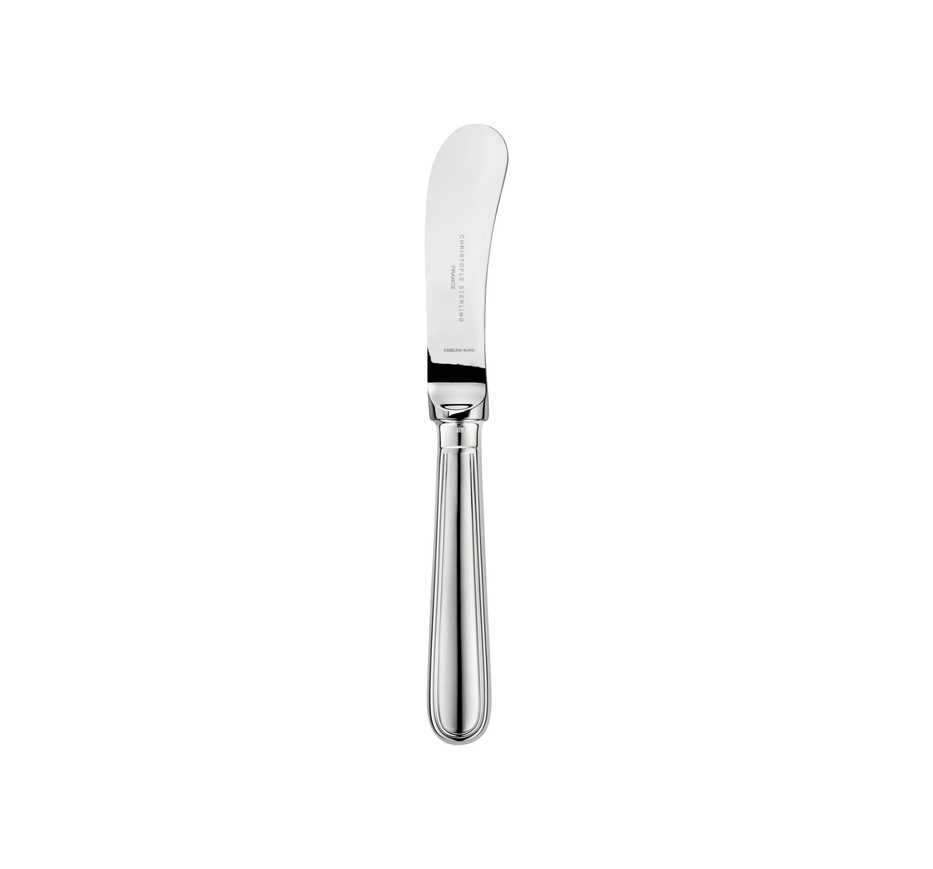 Christofle, Albi cutlery, sterling silver, Butter spreader