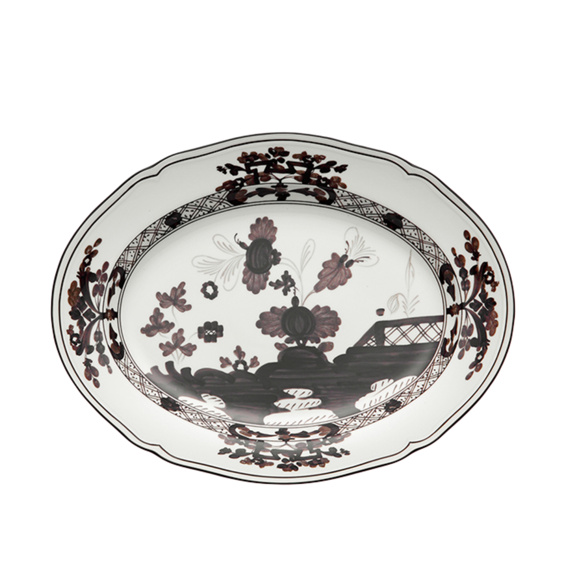 Ginori 1735, Oriente Italiano, Oval platter