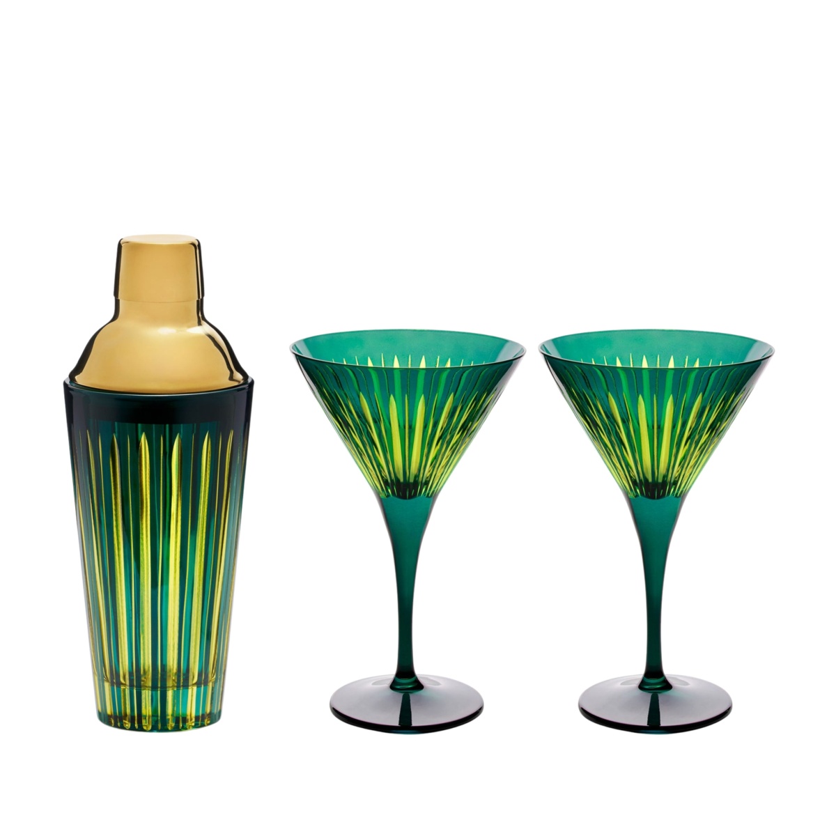 L'Objet, Prism, Cocktail set, green