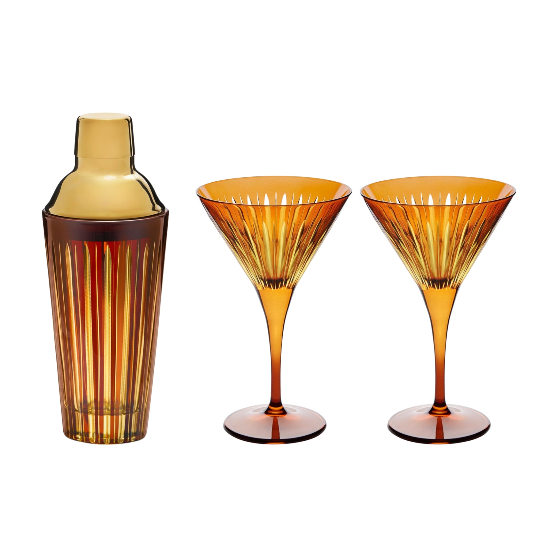 L'Objet, Prism, Cocktail set, amber