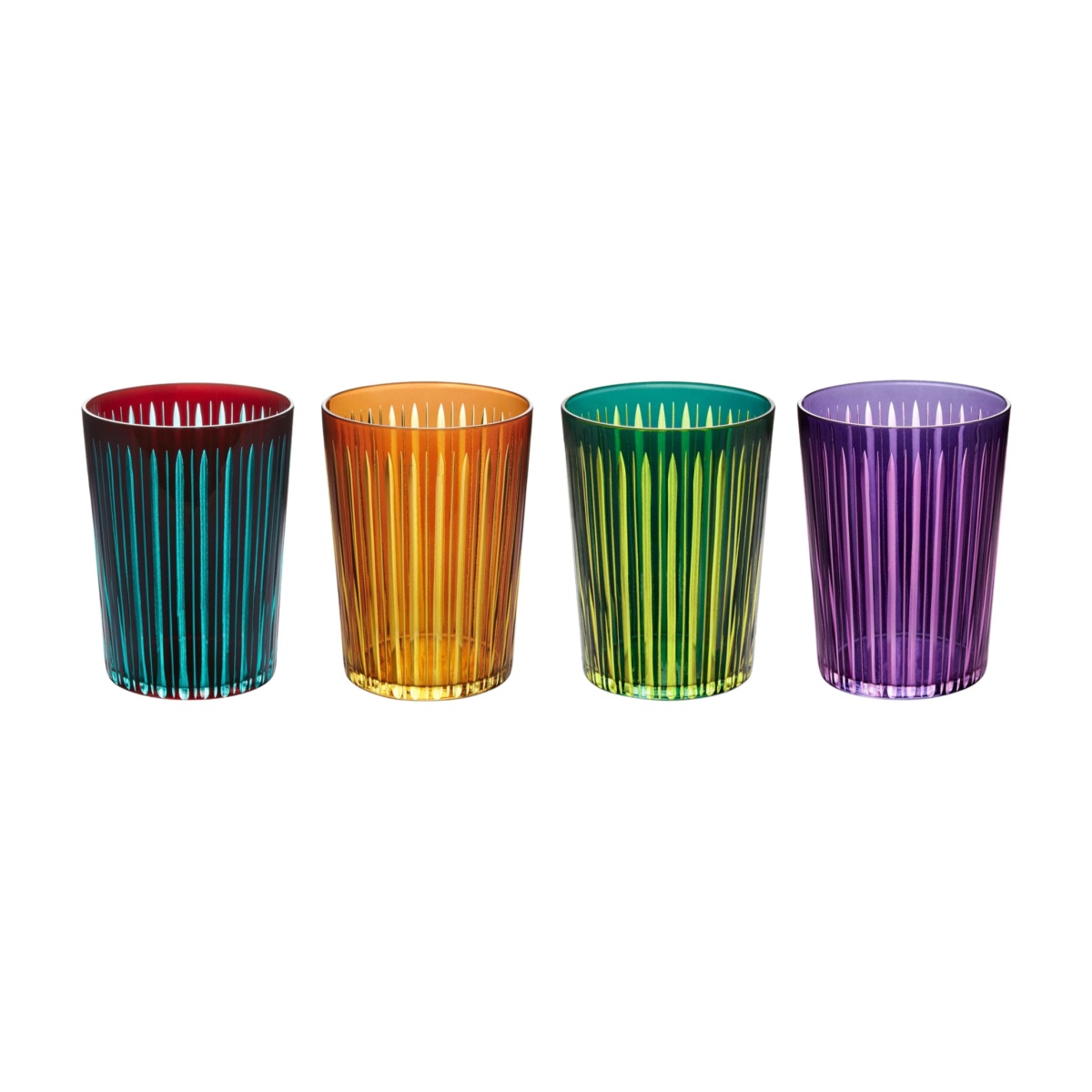 L'Objet, Prism, Set of 4 highball glasses