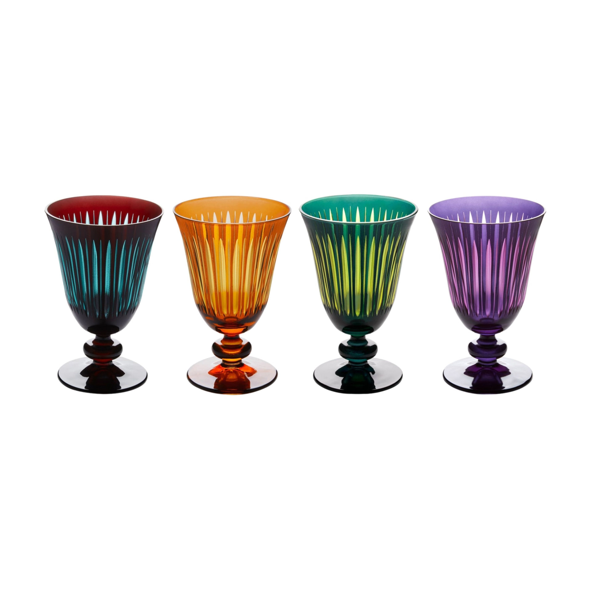 L'Objet, Prism, Set of 4 wine glasses