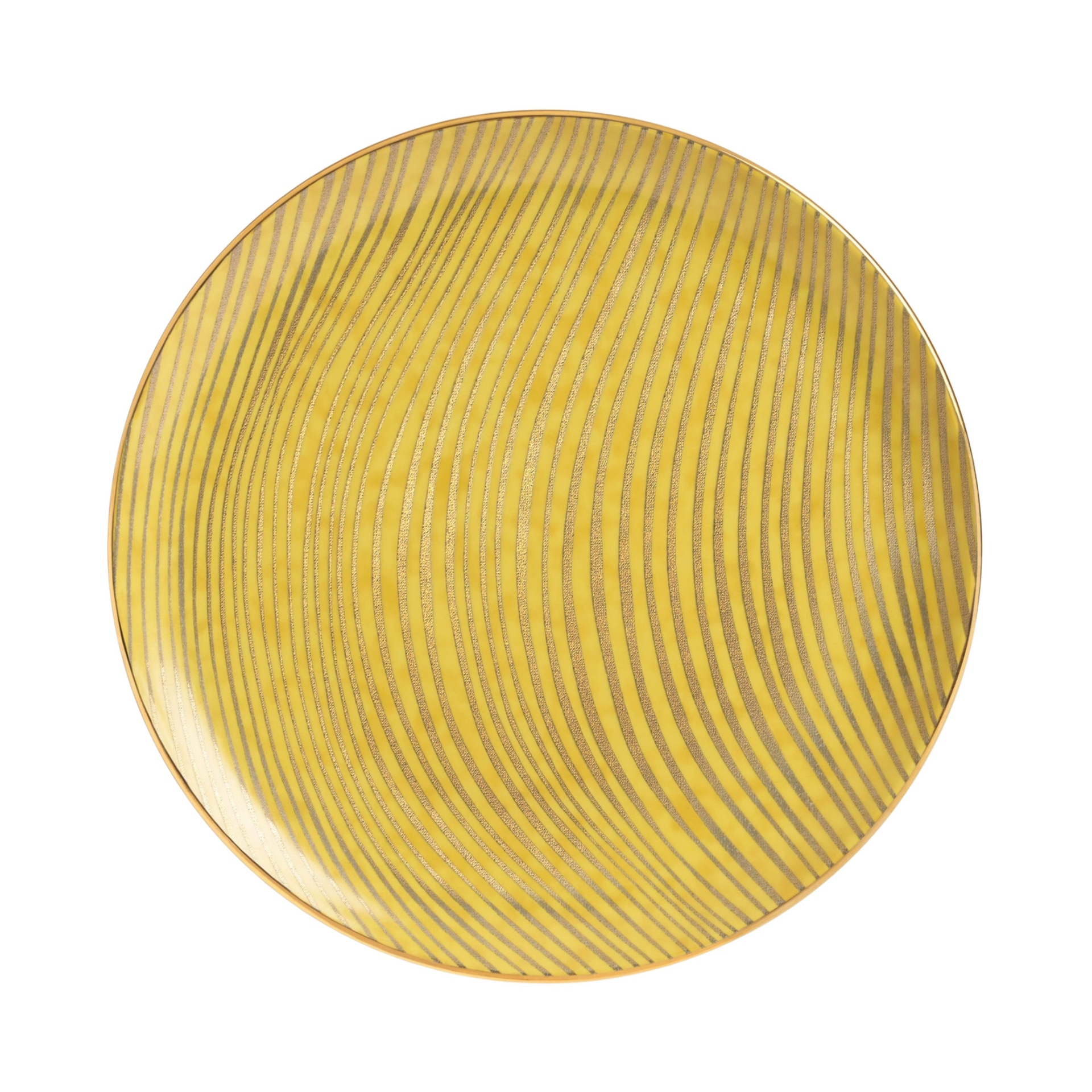 L'Objet, Fortuny yellow, Dinner plate
