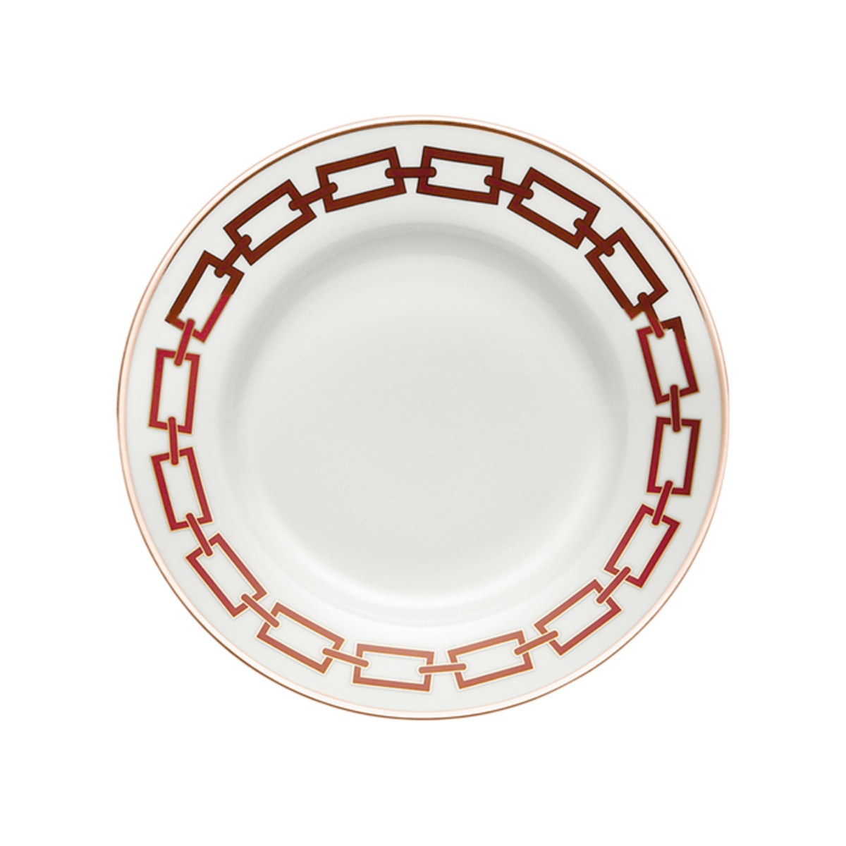 Ginori 1735, Catene Scarlatto, Flat plate