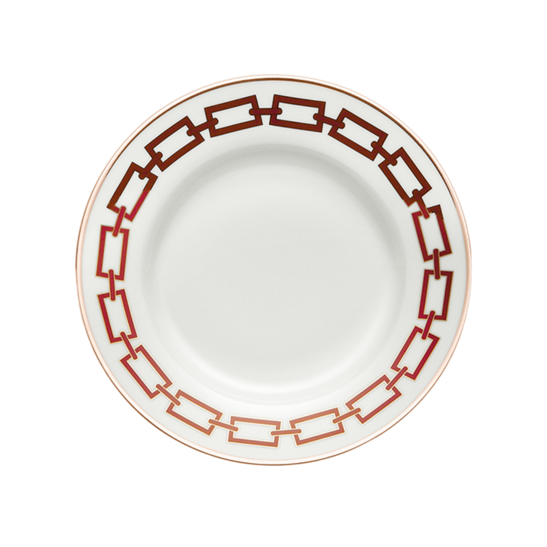Ginori 1735, Catene Scarlatto, Flat plate