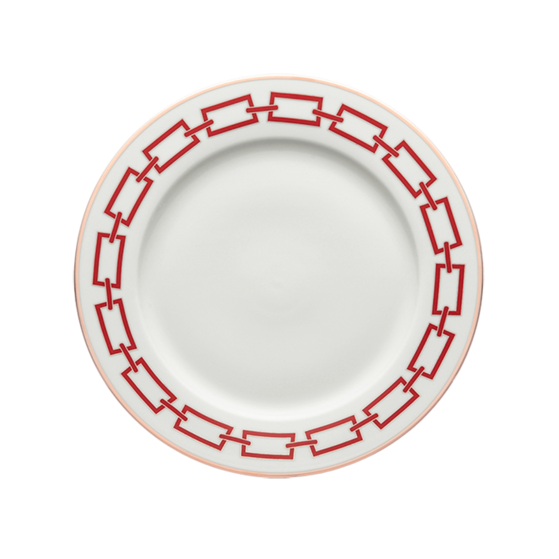 Ginori 1735, Catene Scarlatto, Presentation plate