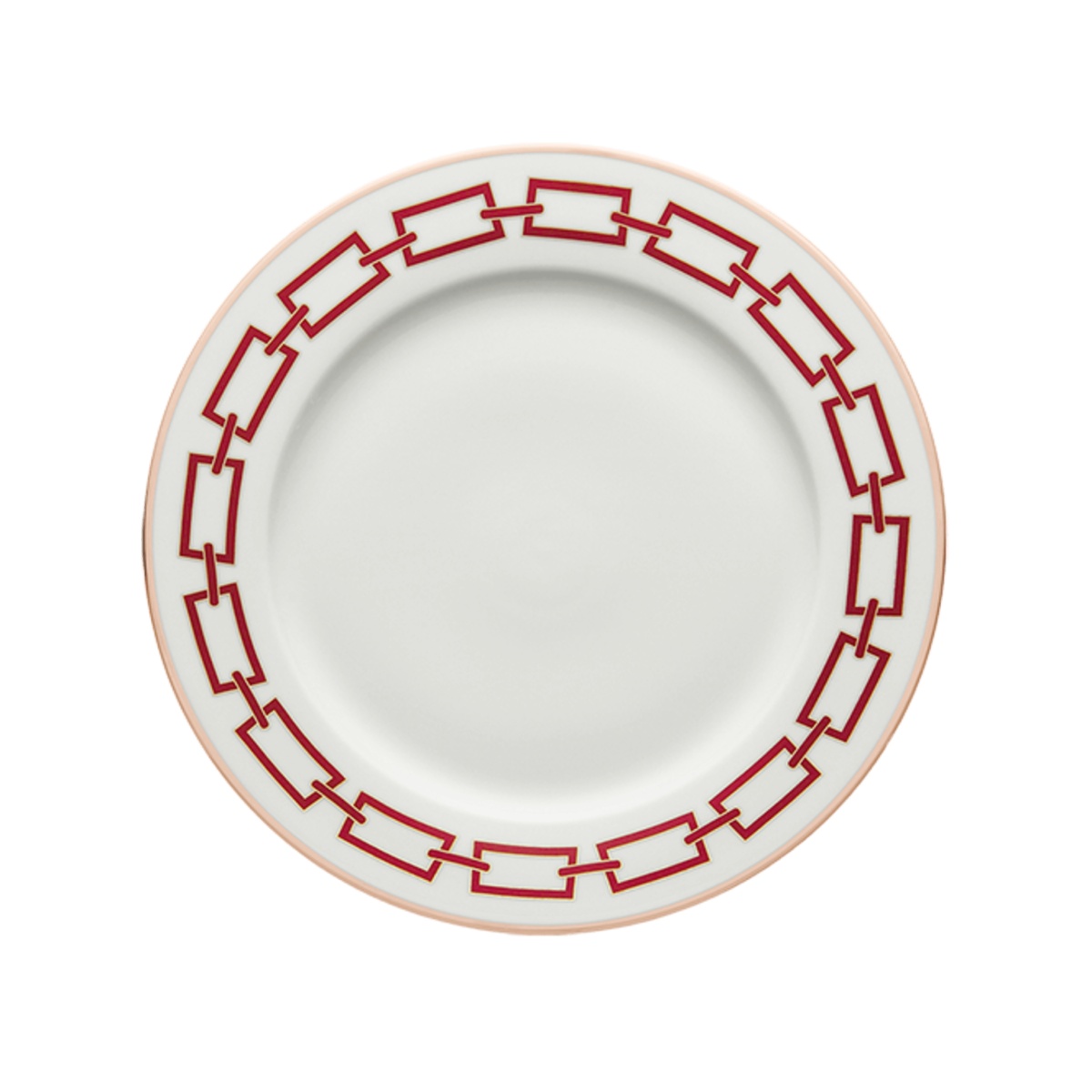Ginori 1735, Catene Scarlatto, Round platter
