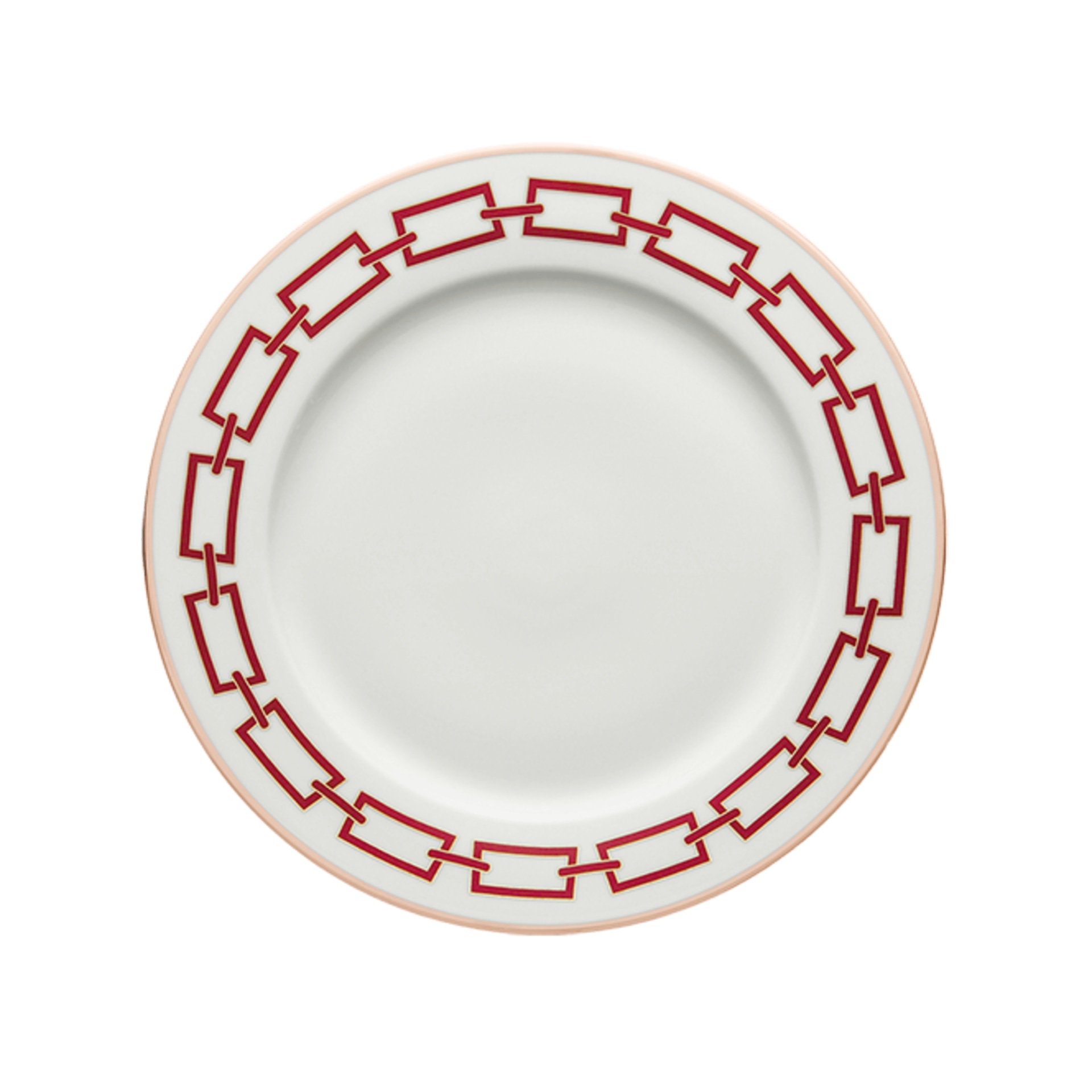 Ginori 1735, Catene Scarlatto, Round platter