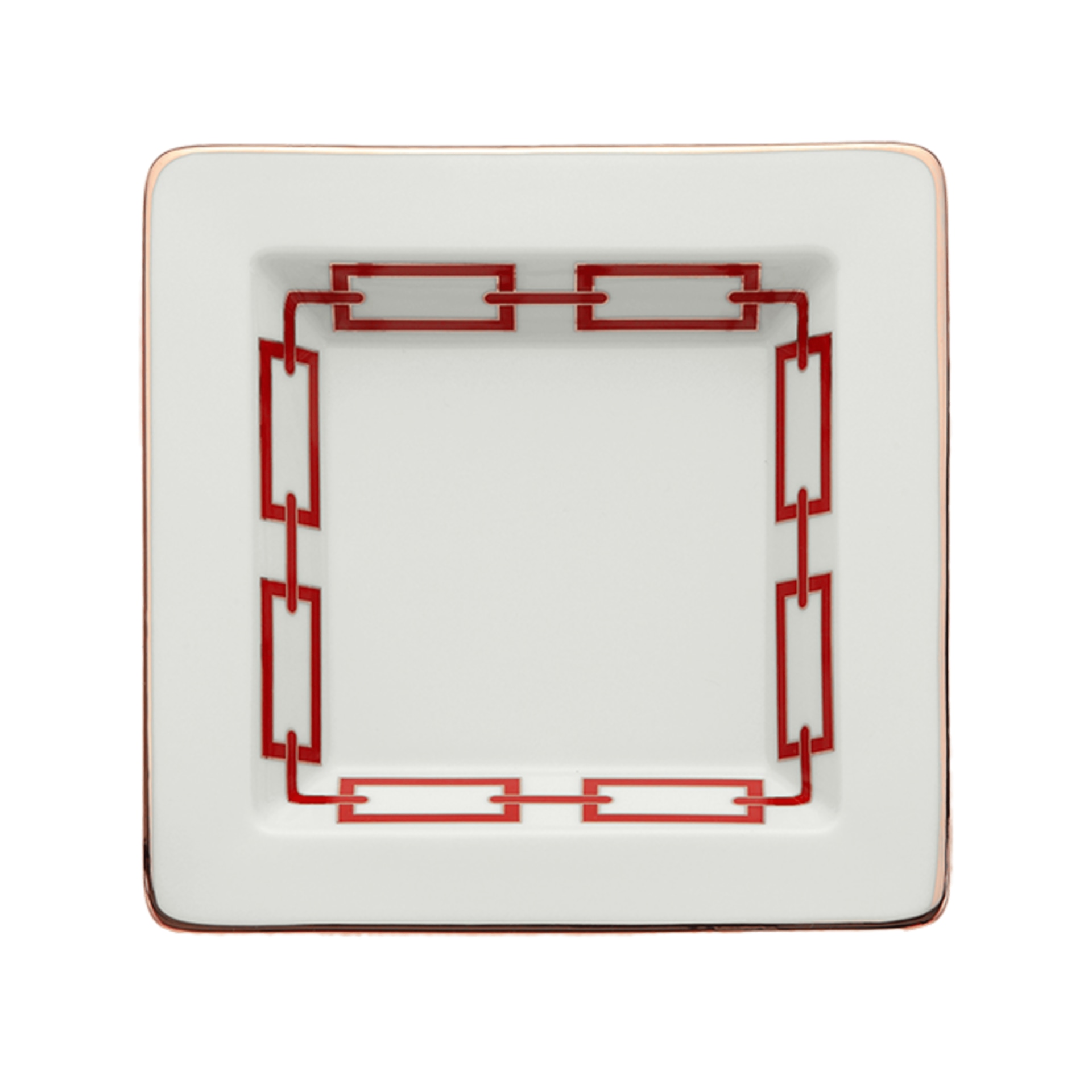 Ginori 1735, Catene Scarlatto, Square change tray