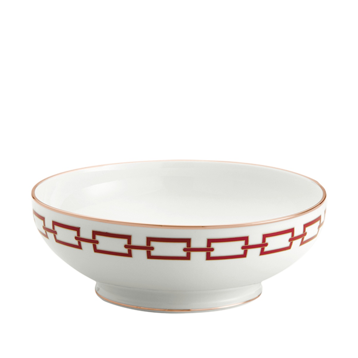 Ginori 1735, Catene Scarlatto, Salad bowl