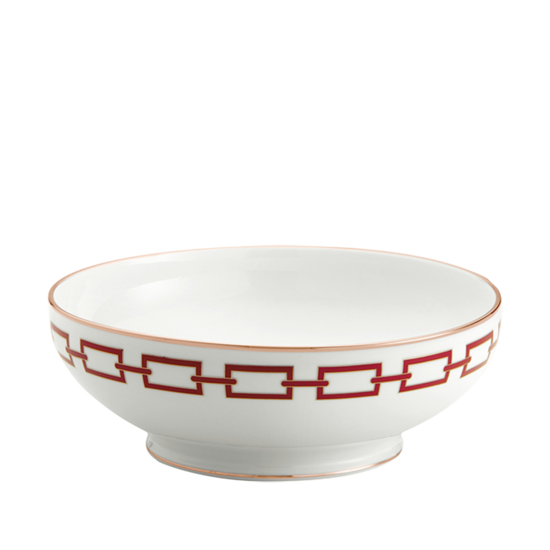 Ginori 1735, Catene Scarlatto, Salad bowl