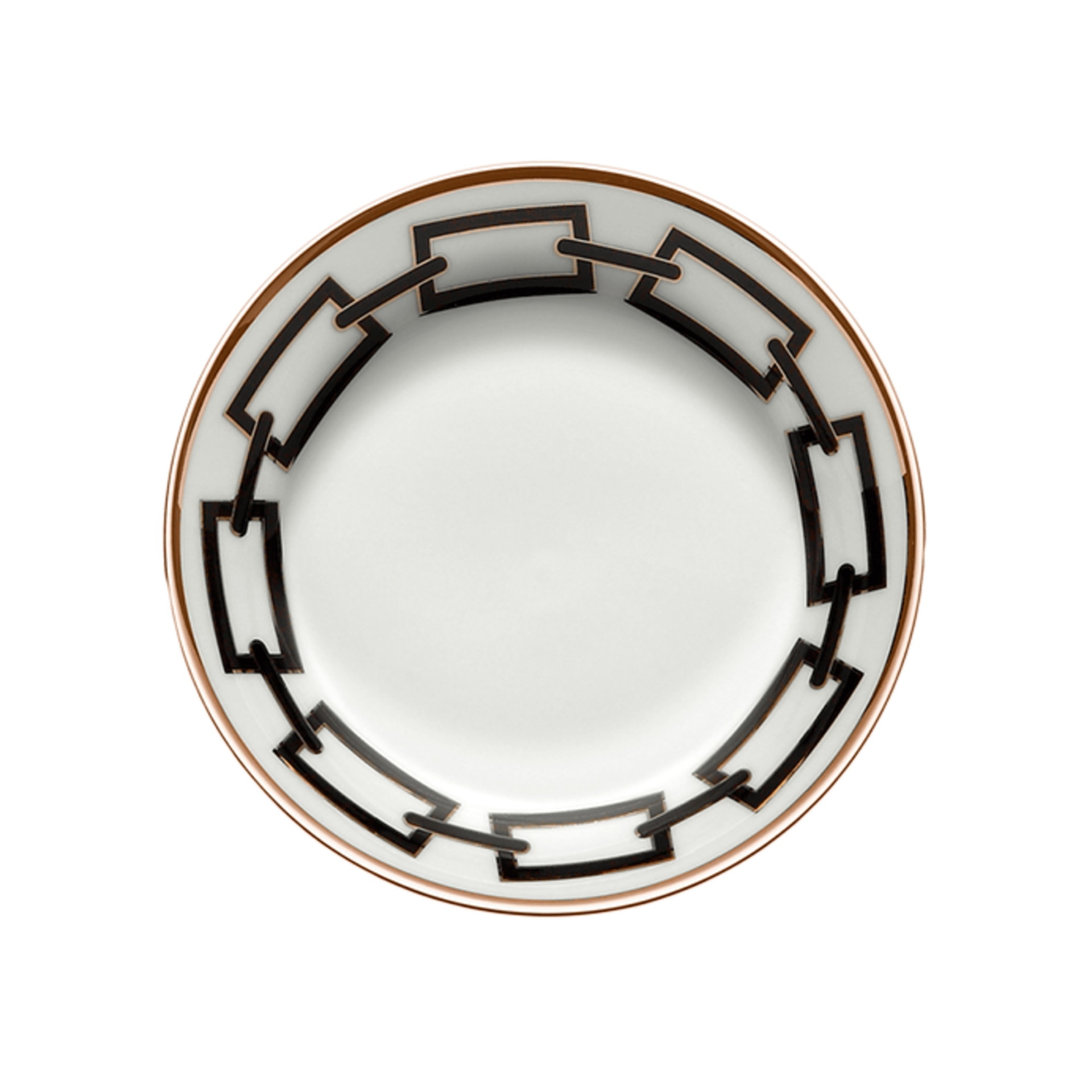 Ginori 1735, Catene Nero, Tea saucer