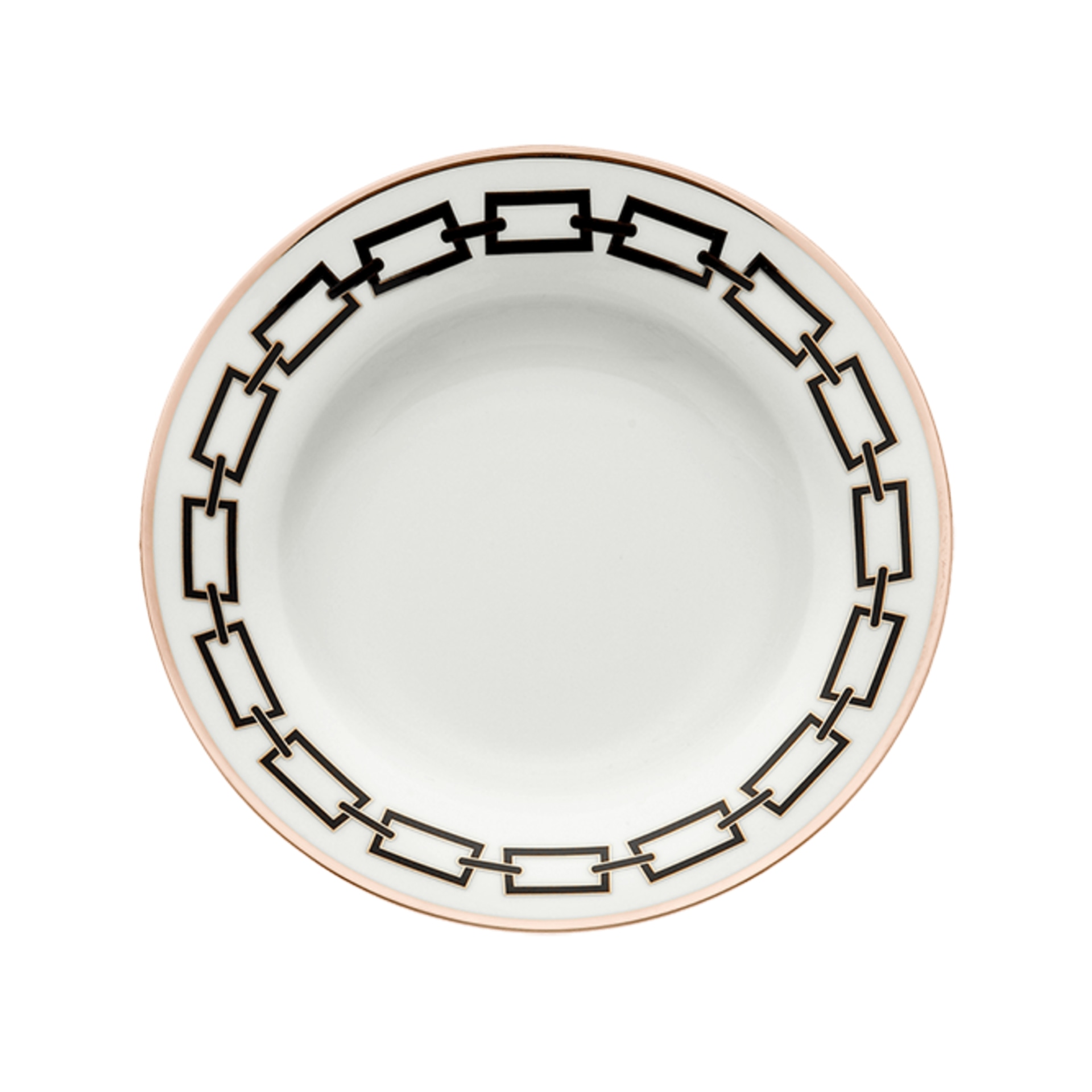Ginori 1735, Catene Nero, Soup plate