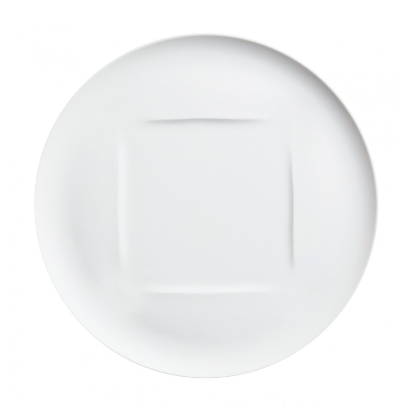 Raynaud, Lunes, Flat plate 29 cm, square center 14 cm
