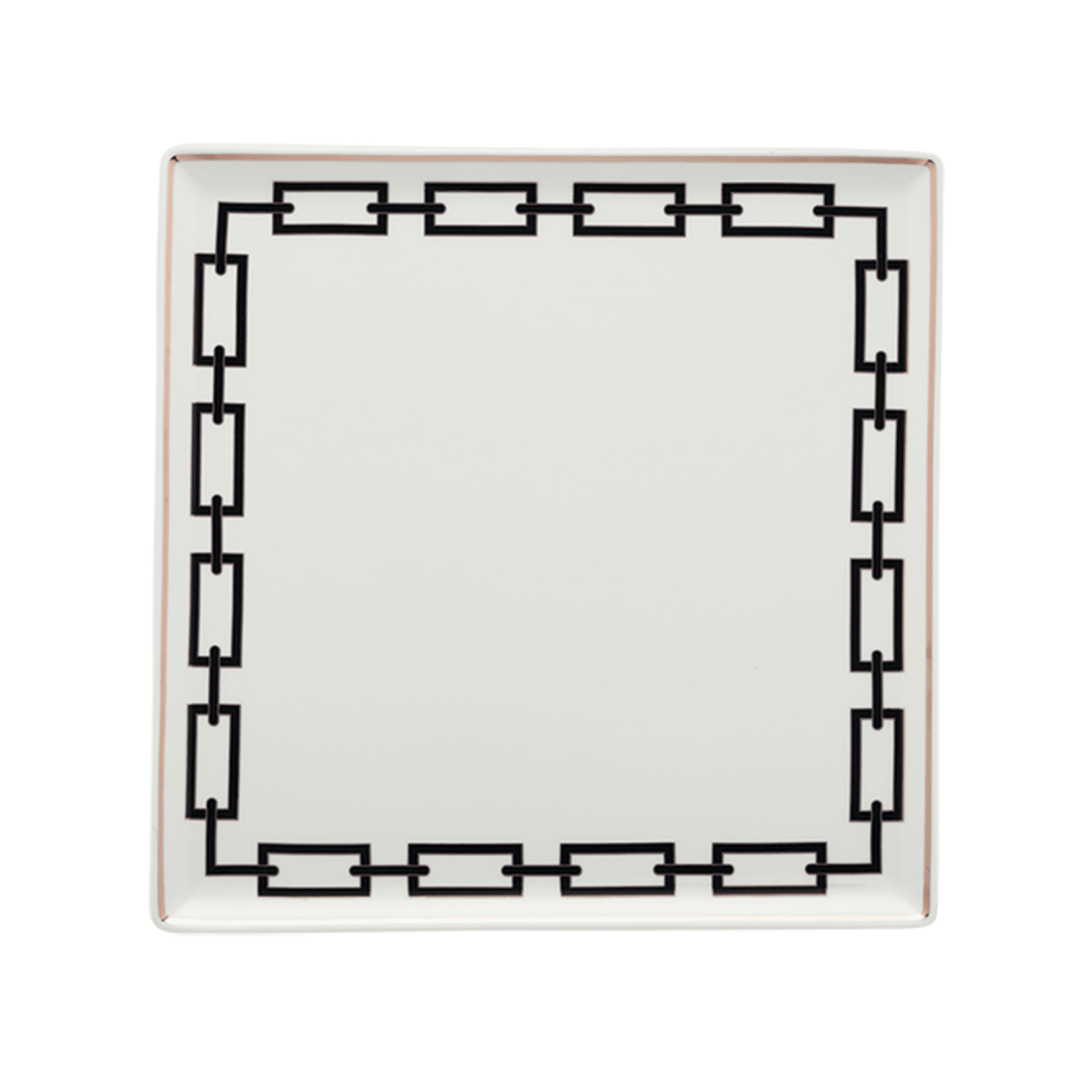 Ginori 1735, Catene Nero, Square centerpiece