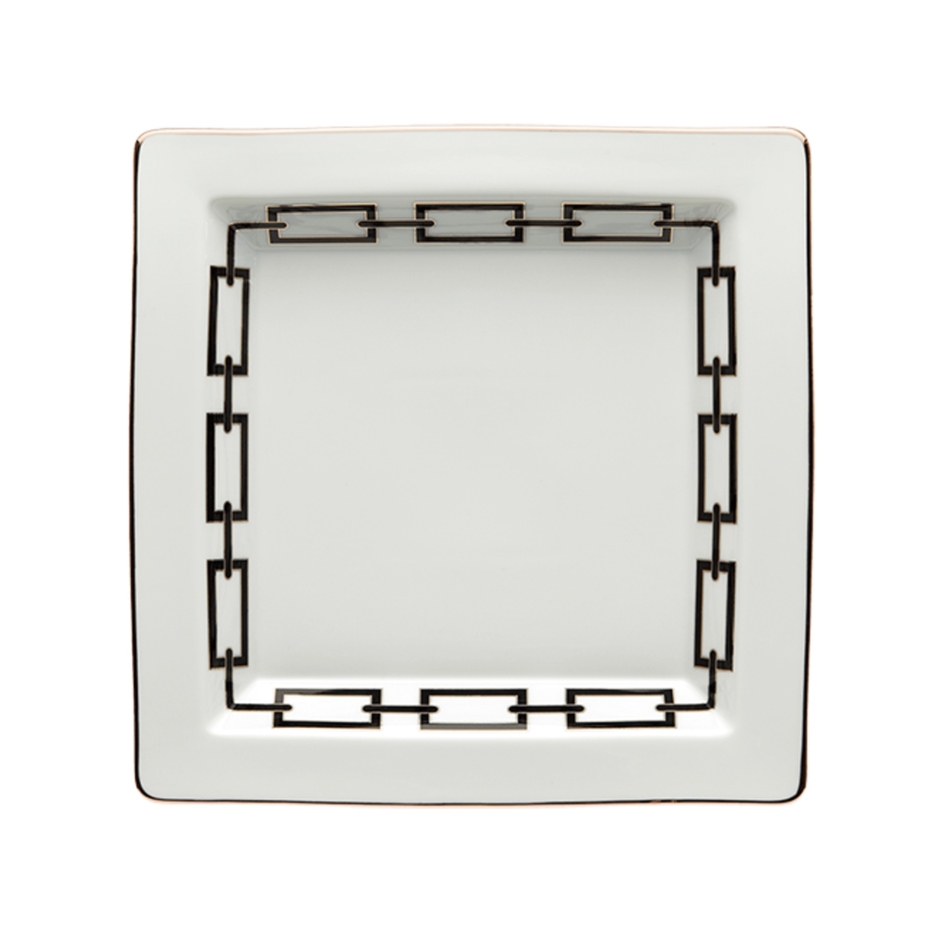 Ginori 1735, Catene Nero, LARGE SQUARE CHANGE TRAY