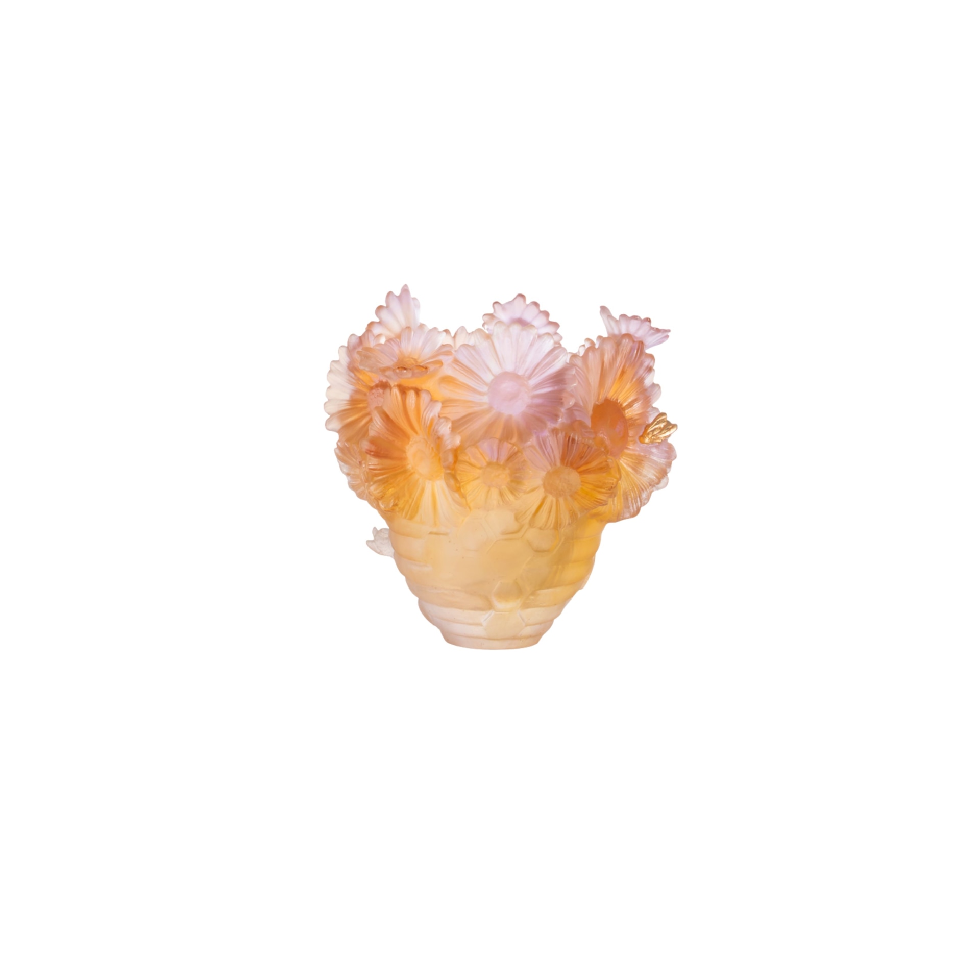 Daum, Or d'Abeille, Small vase