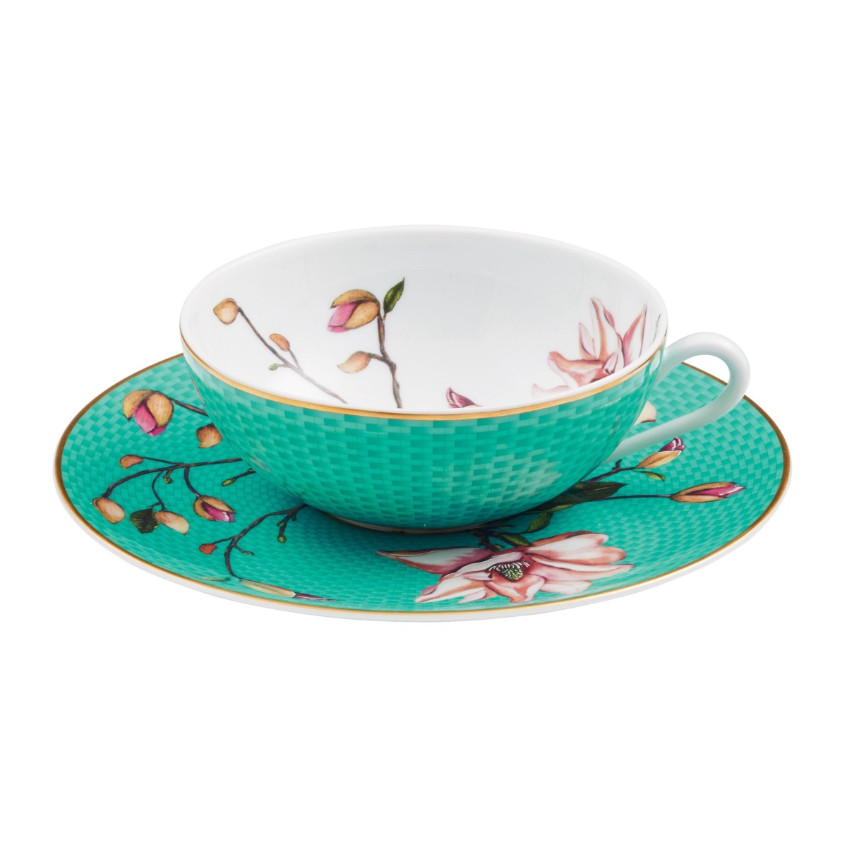 Raynaud, Trésor fleuri, Tea cup extra and saucer
