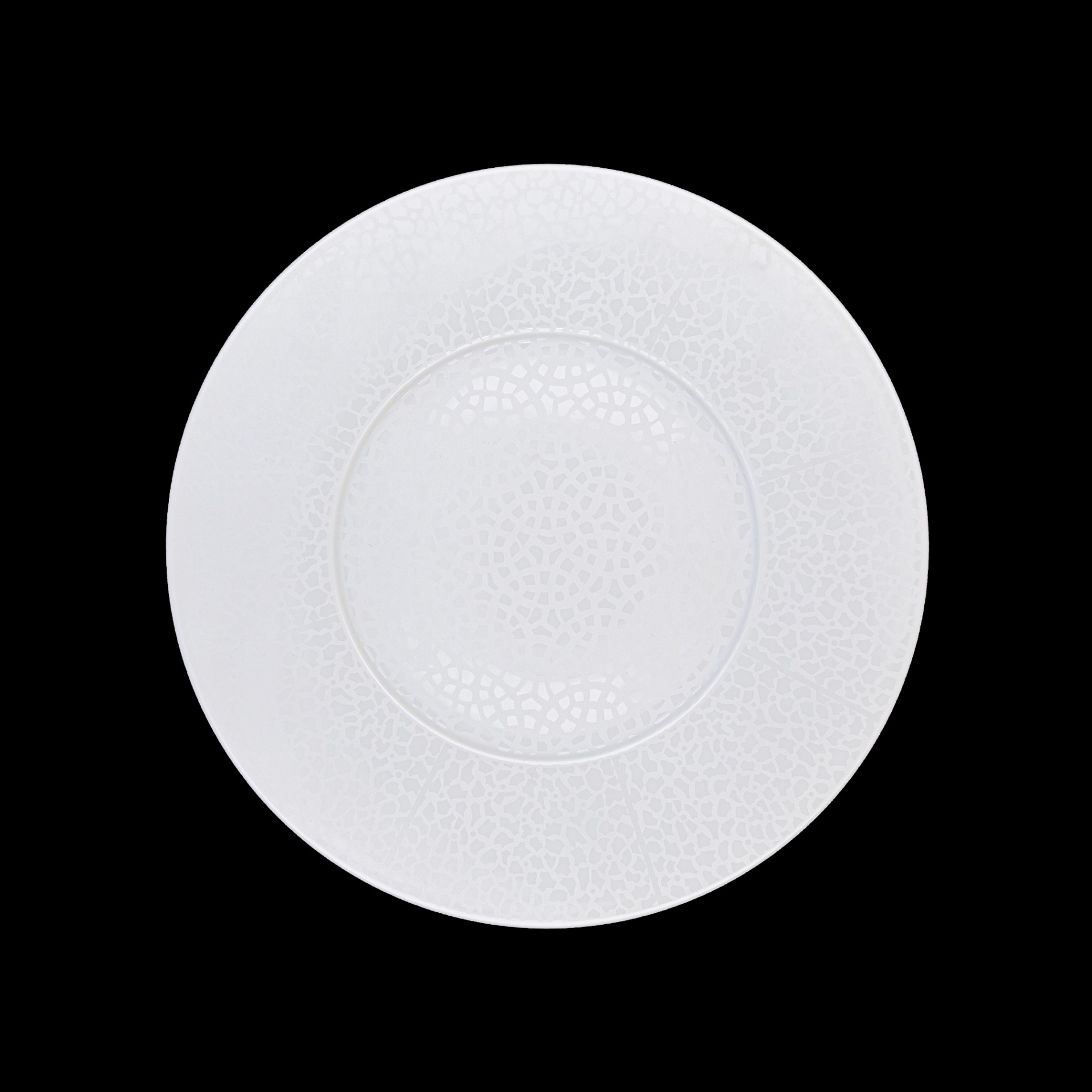 Robert Haviland & C. Parlon, Serengeti White, Presentation plate