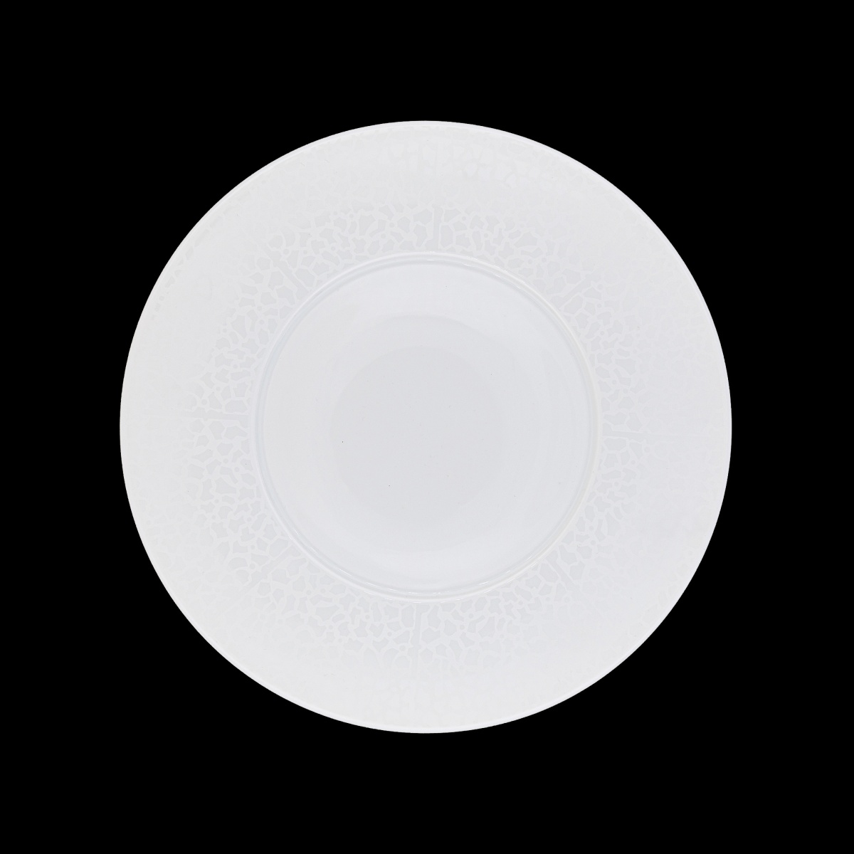Robert Haviland & C. Parlon, Serengeti White, Dinner plate