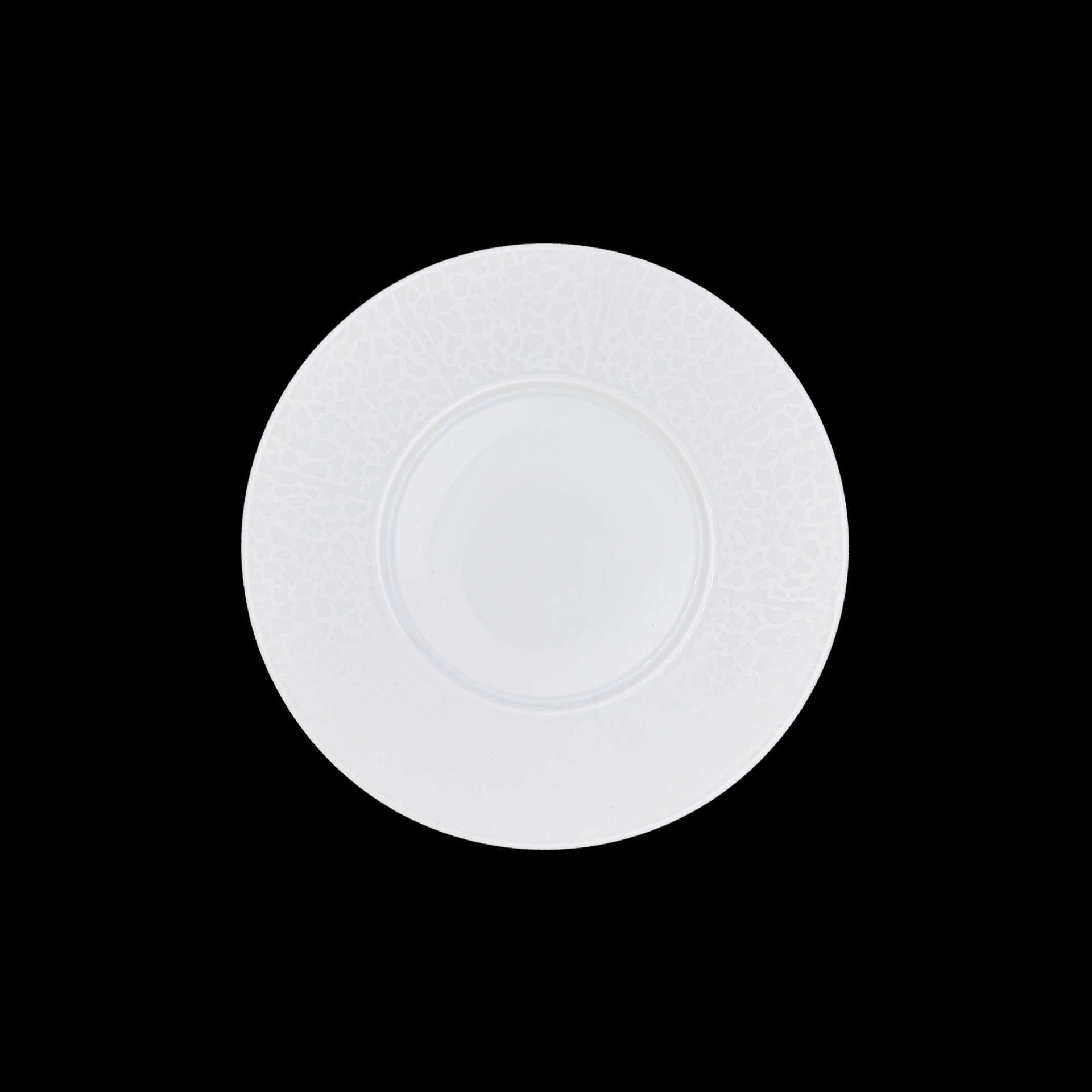 Robert Haviland & C. Parlon, Serengeti White, Dessert plate