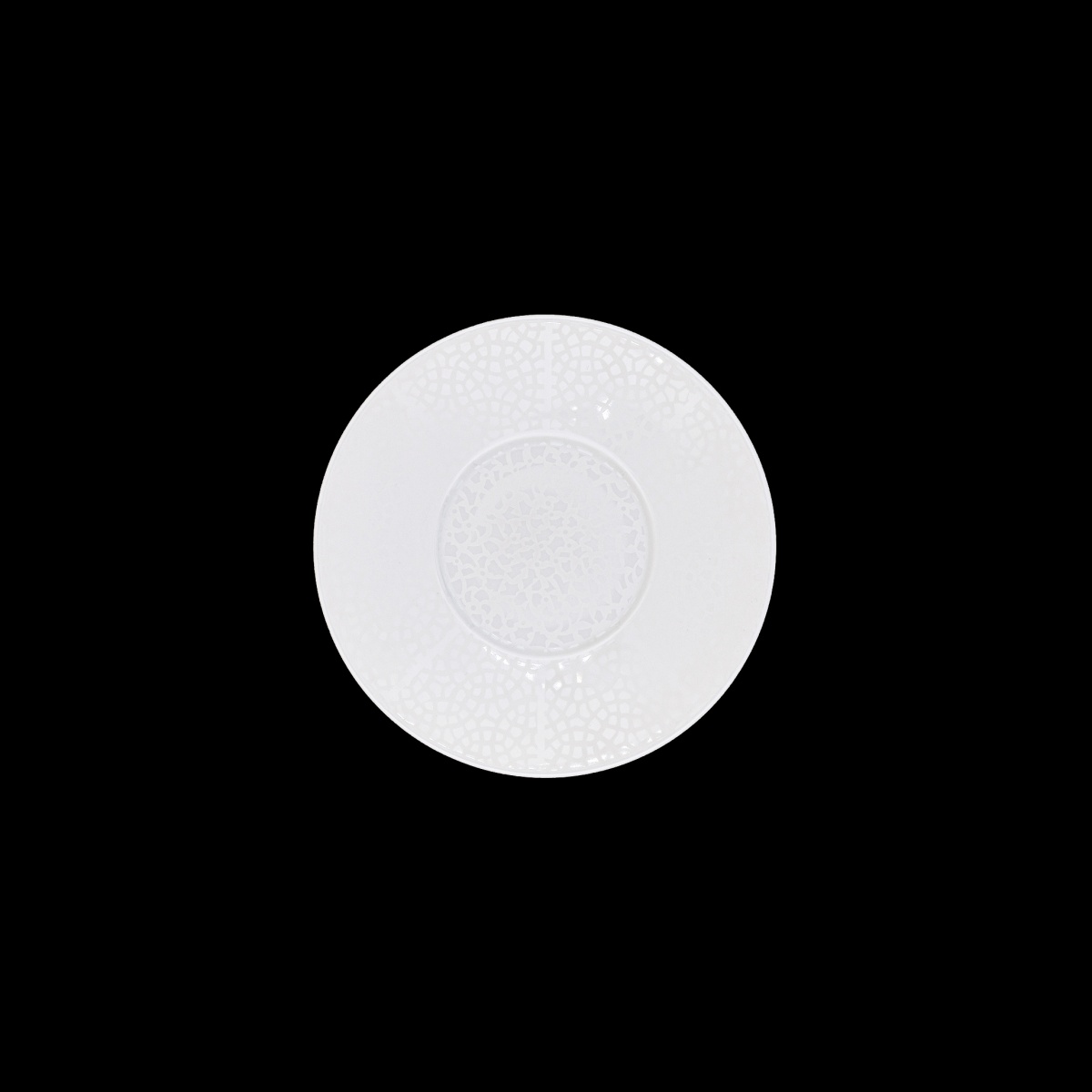 Robert Haviland & C. Parlon, Serengeti White, Bread & butter plate