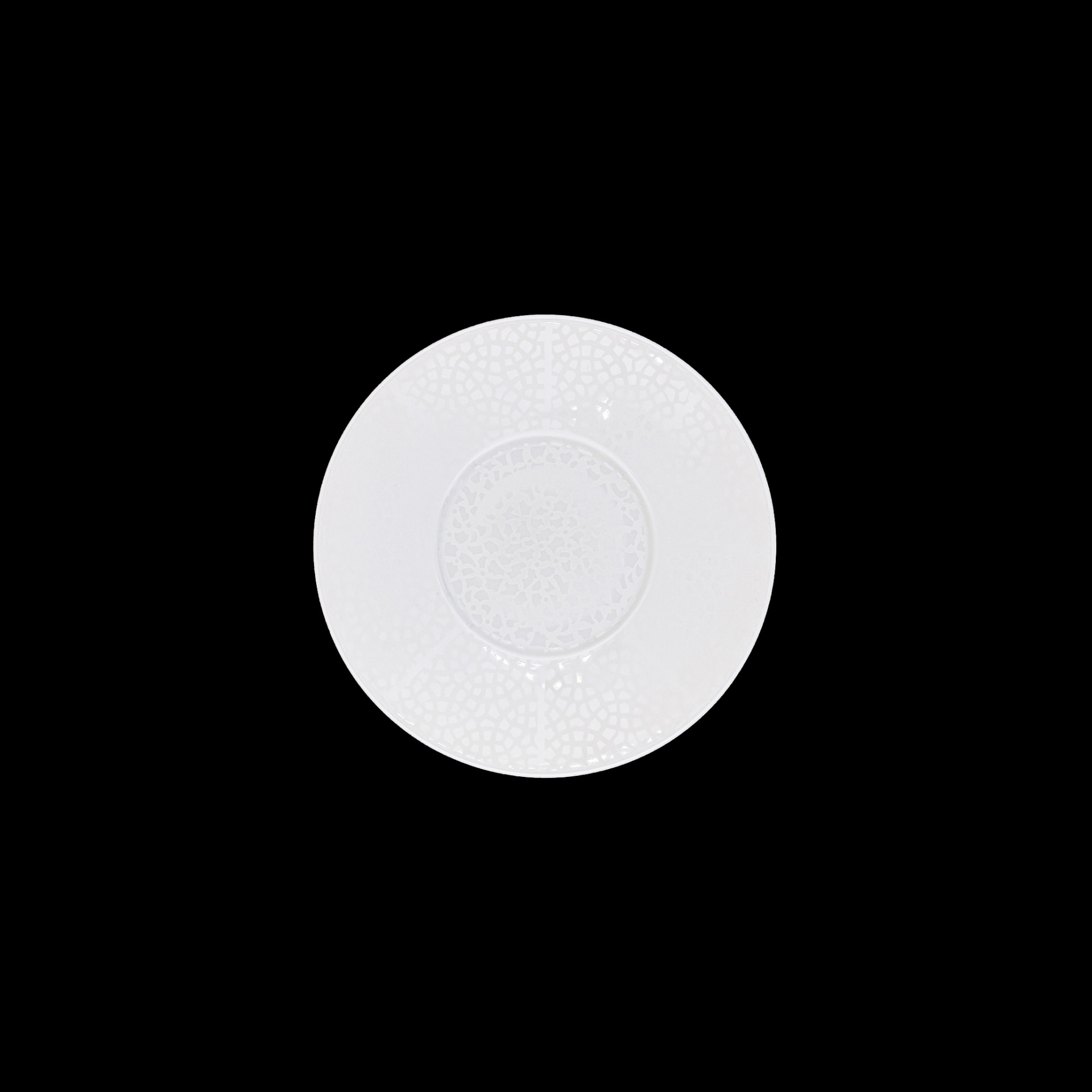 Robert Haviland & C. Parlon, Serengeti White, Bread & butter plate