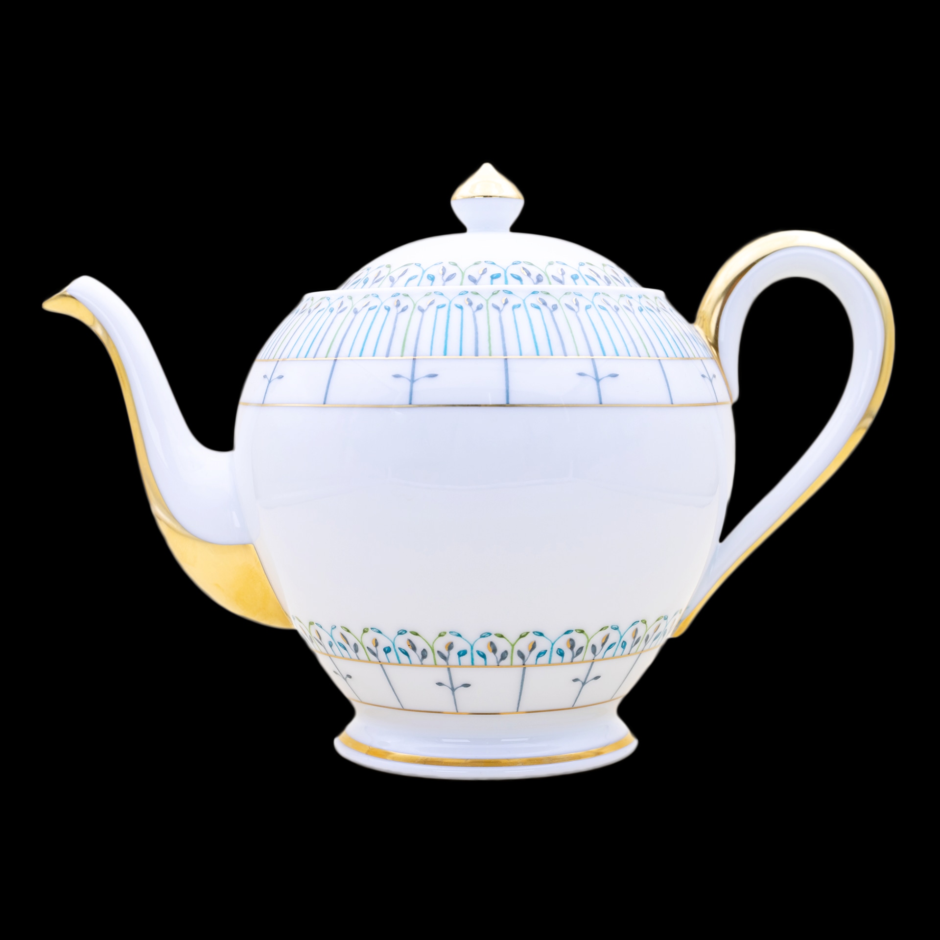 Robert Haviland & C. Parlon, Jardin de louise, Tea pot 12 cups