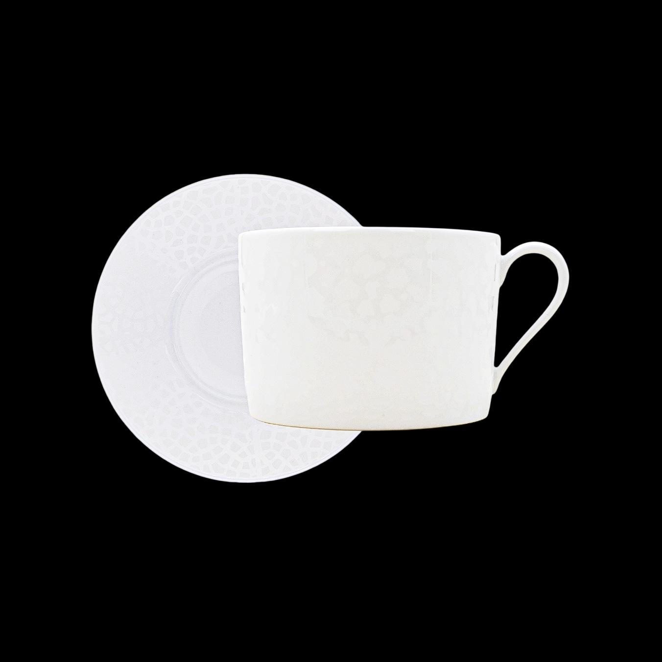 Robert Haviland & C. Parlon, Serengeti White, Breakfast cup & saucer