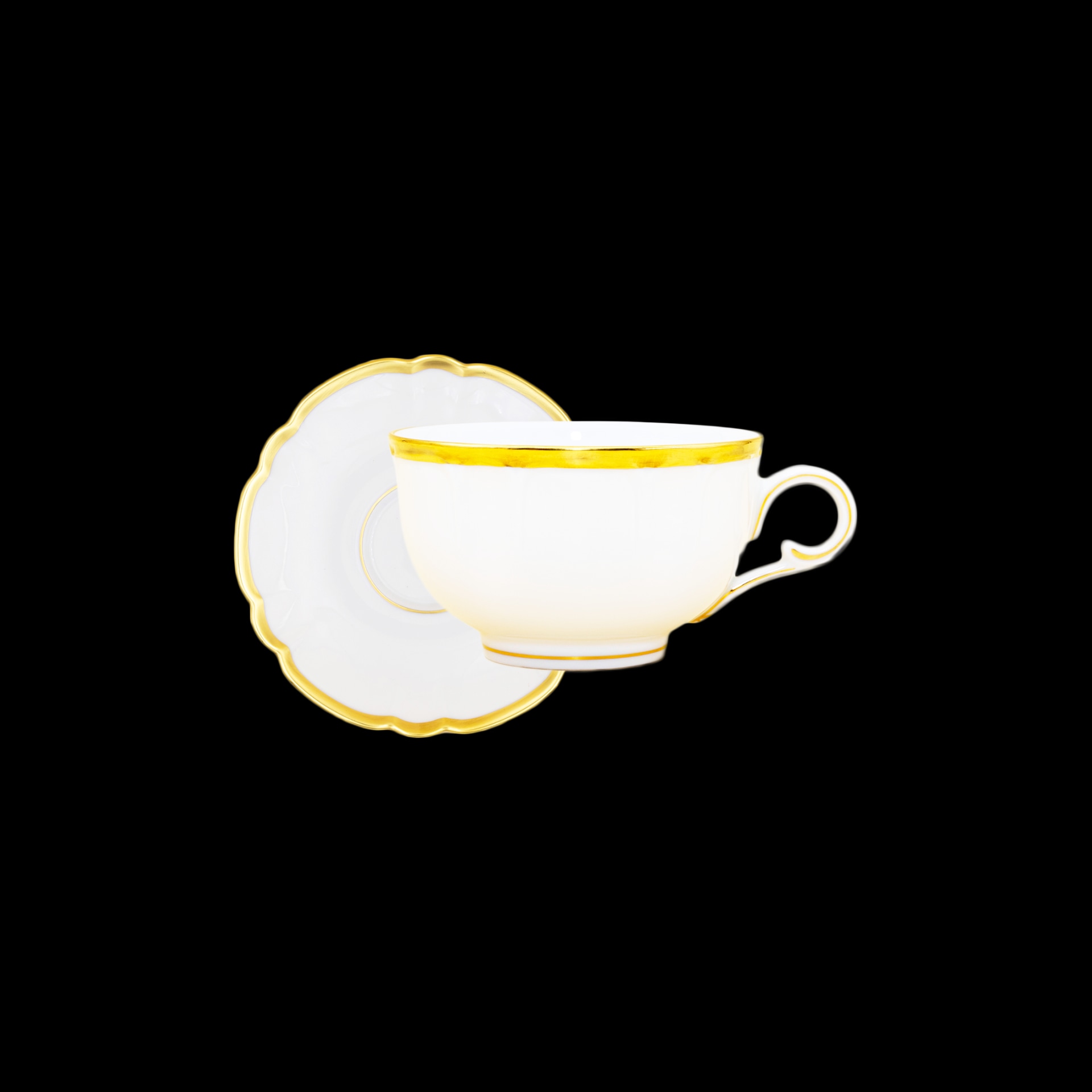 Robert Haviland & C. Parlon, Colette Gold, Tea cup & saucer