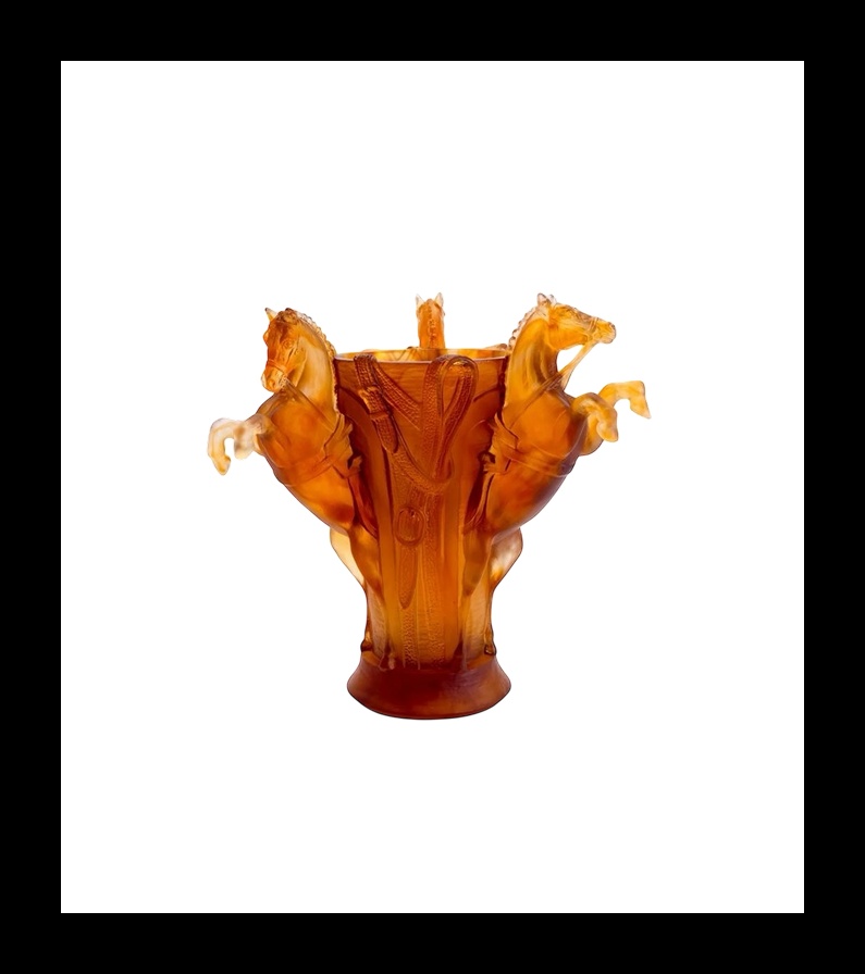Daum, Rêve Equestre, Medium vase, limited edition