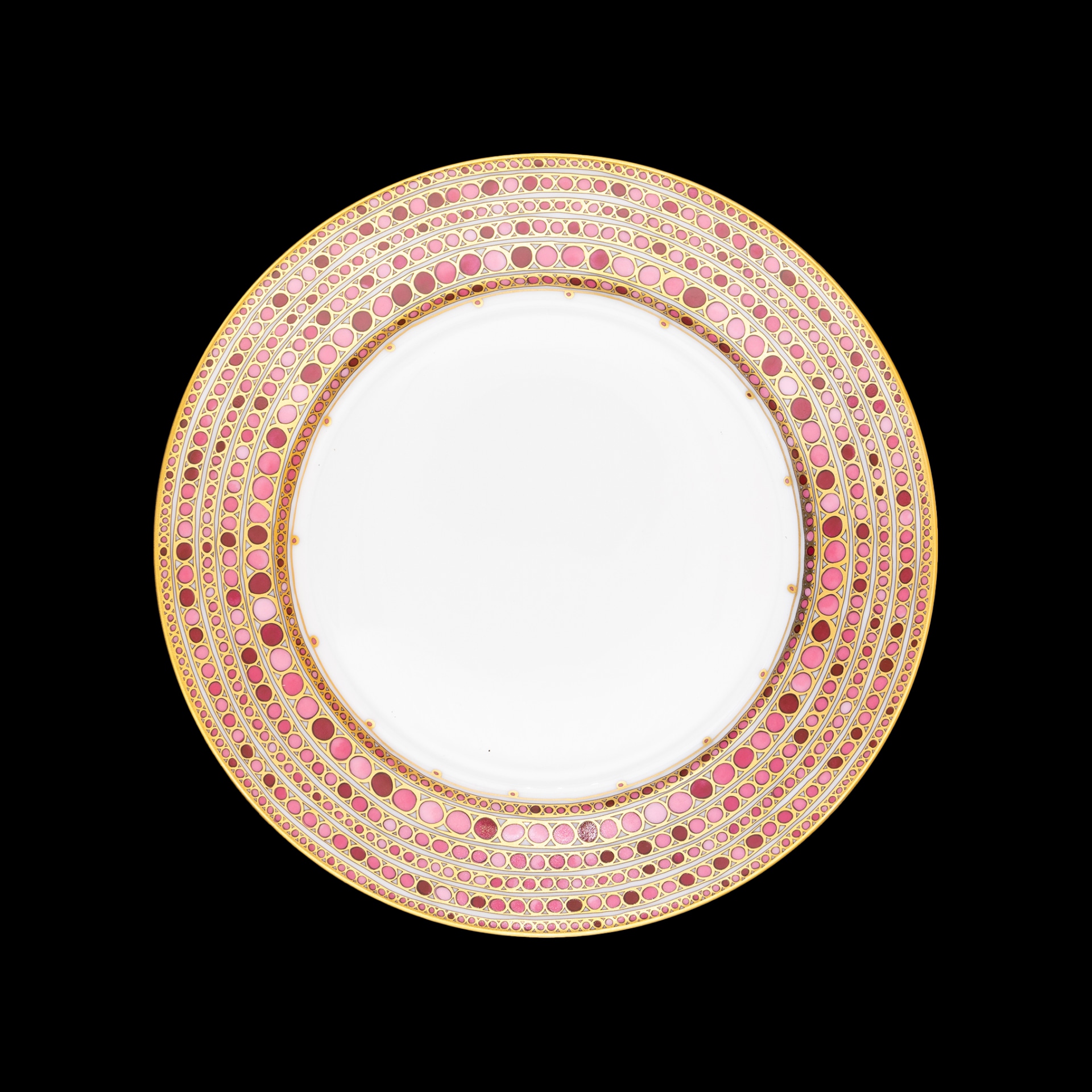 Robert Haviland & C. Parlon, Syracuse Fuschia, Dinner plate