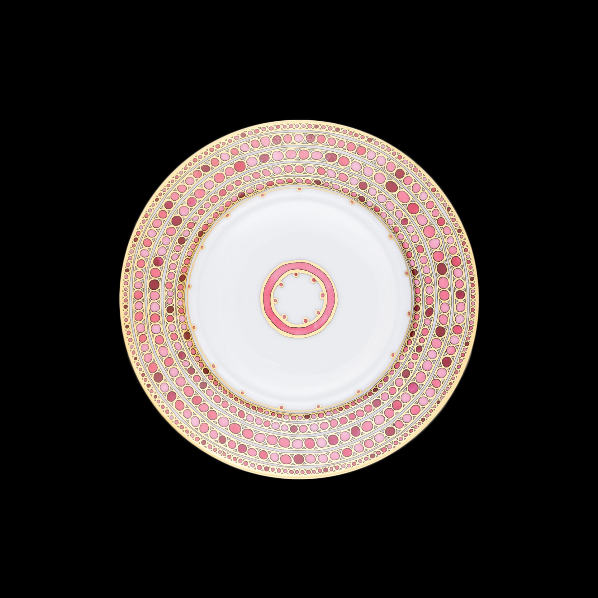 Robert Haviland & C. Parlon, Syracuse Fuschia, Dessert plate