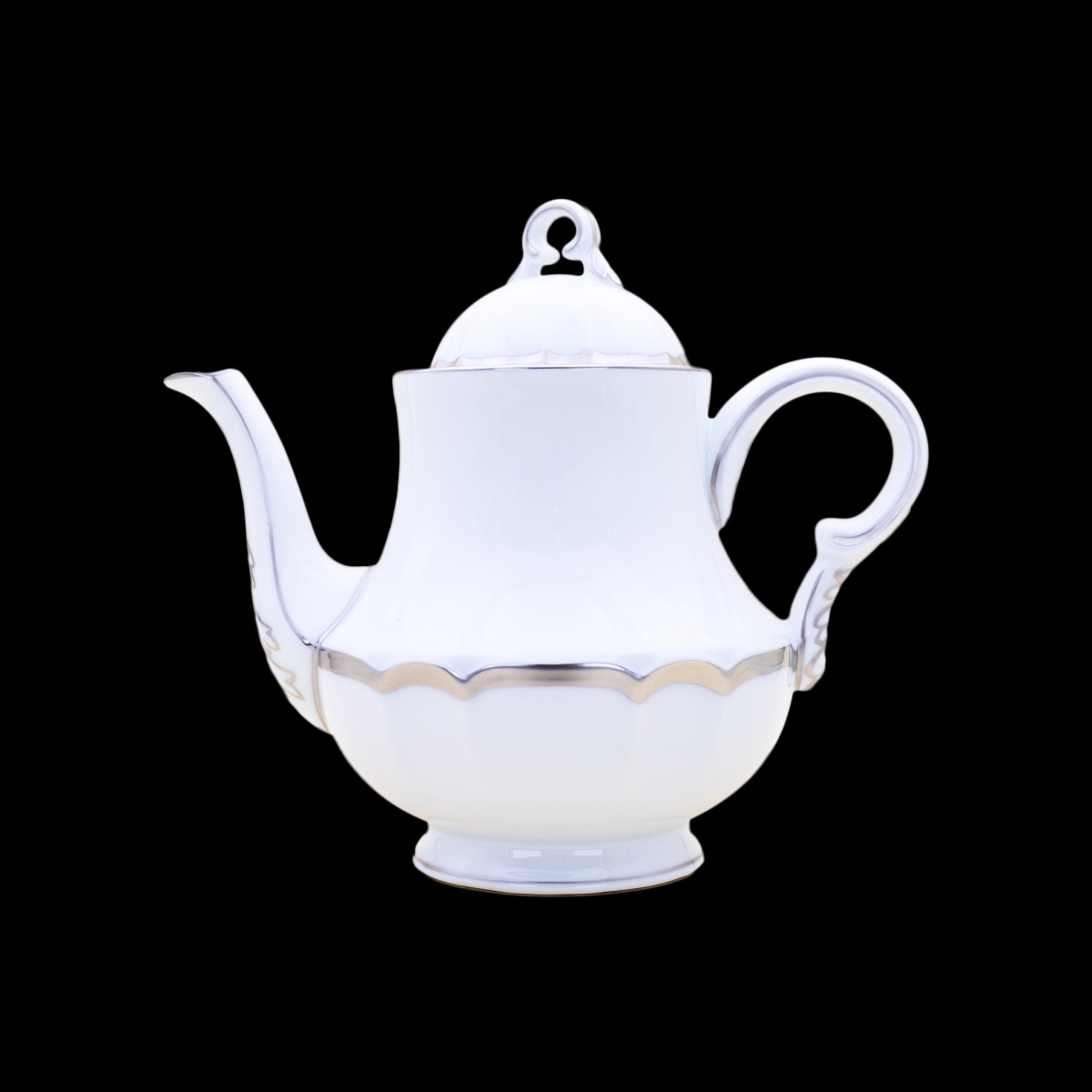 Robert Haviland & C. Parlon, Colette Platinum, Tea pot 12 cups