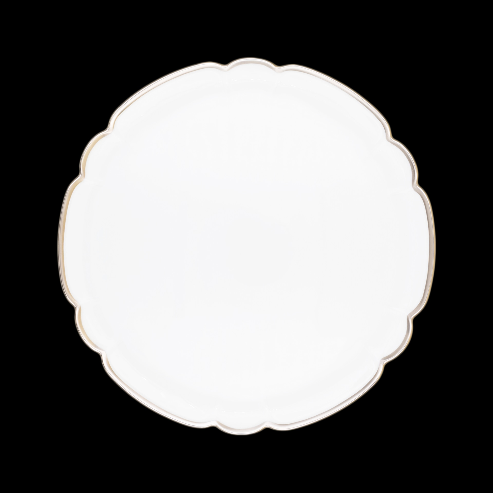 Robert Haviland & C. Parlon, Colette Platinum, Round flat tarte dish
