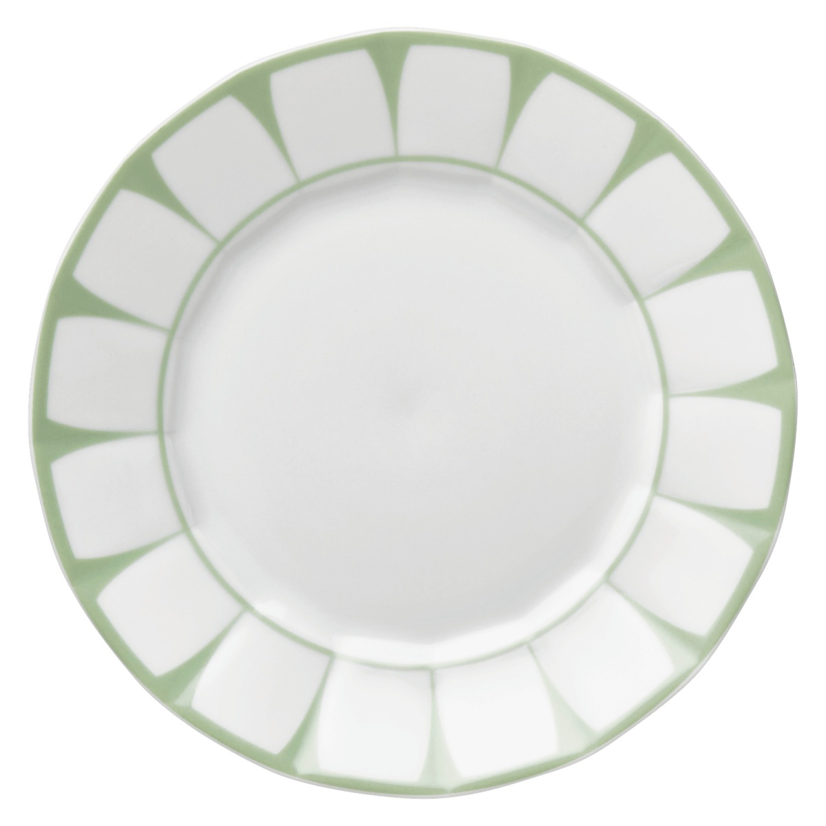 Fürstenberg, Grecque Vert Menthe, Bread plate