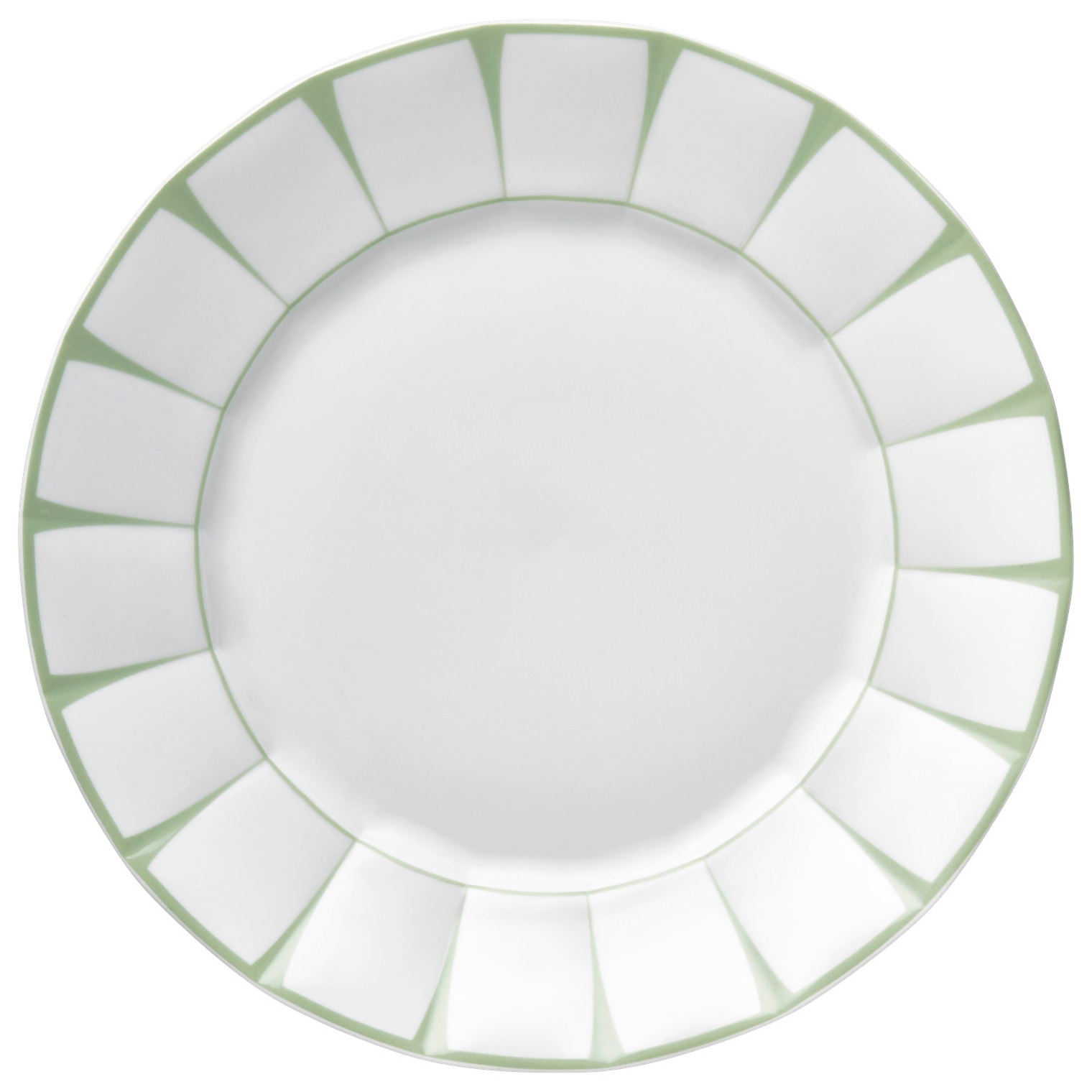 Fürstenberg, Grecque Vert Menthe, Dinner plate, medium
