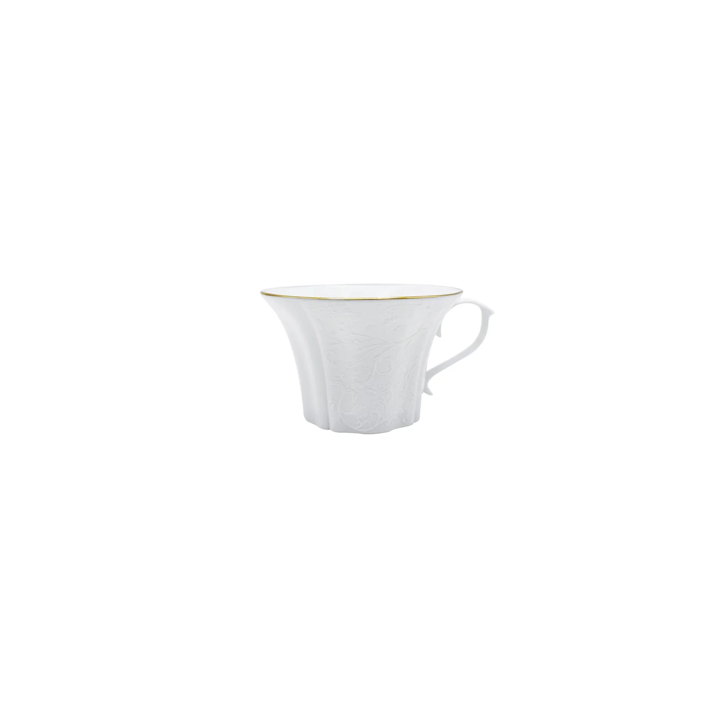 J.L Coquet, Swan White Gold Filet, Coffee cup
