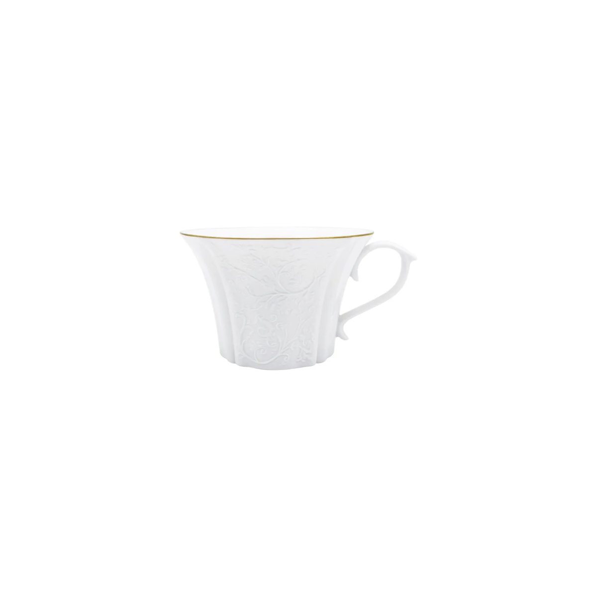 J.L Coquet, Swan White Gold Filet, Tea cup