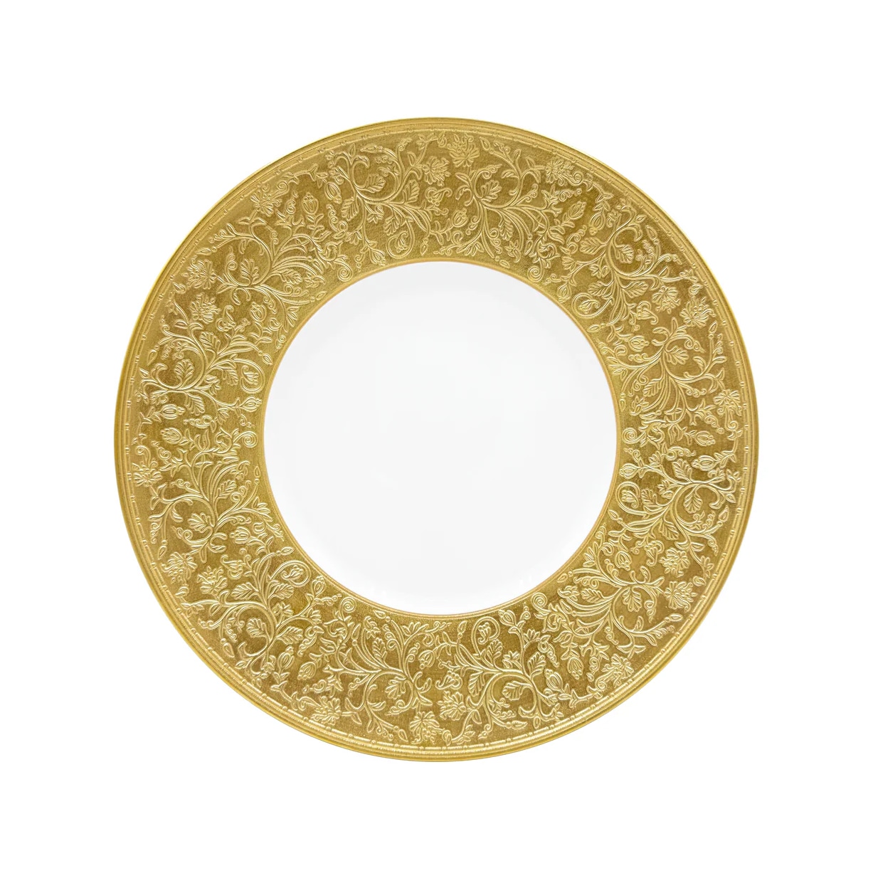 J.L Coquet, Swan Gold, Dinner plate