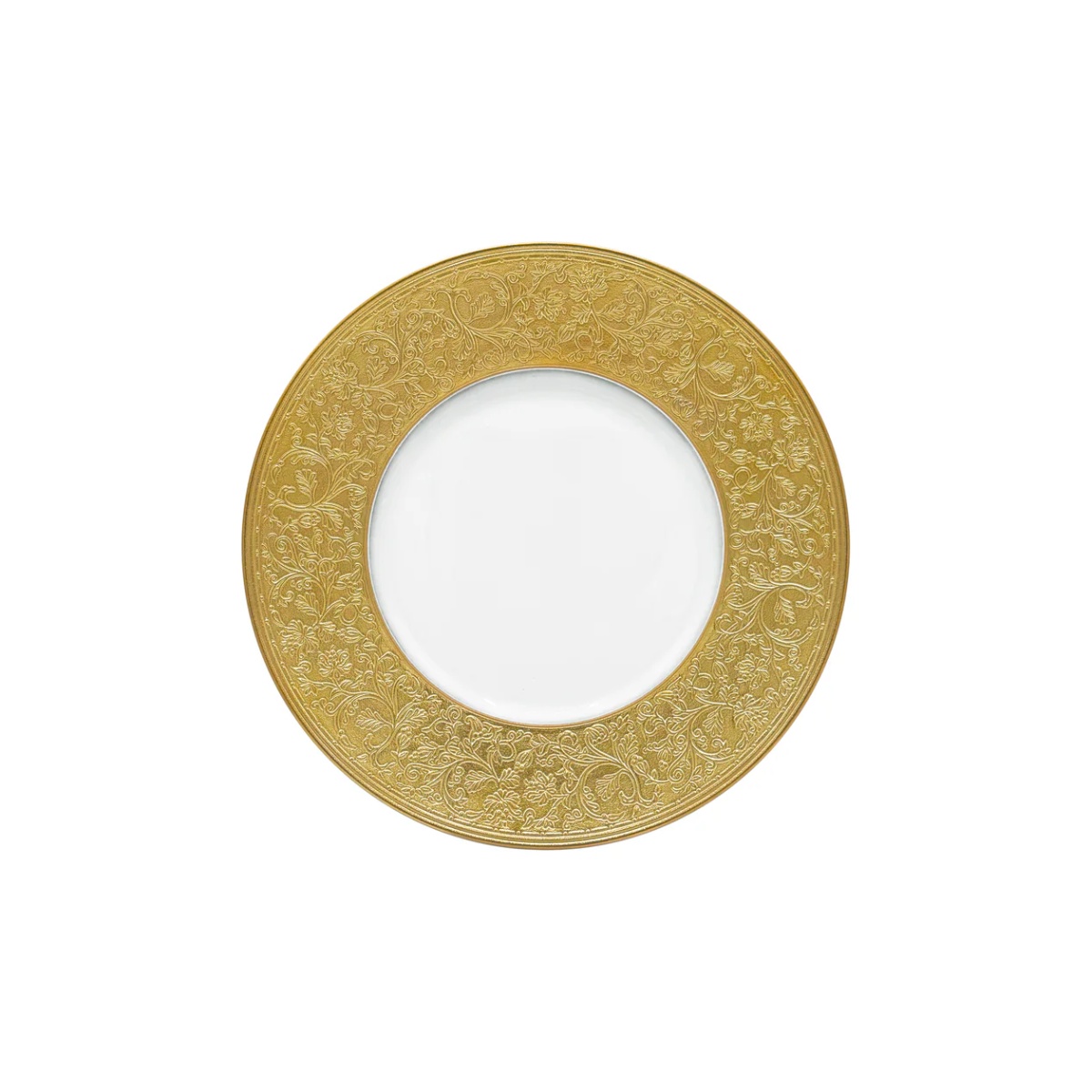 J.L Coquet, Swan Gold, Dessert plate