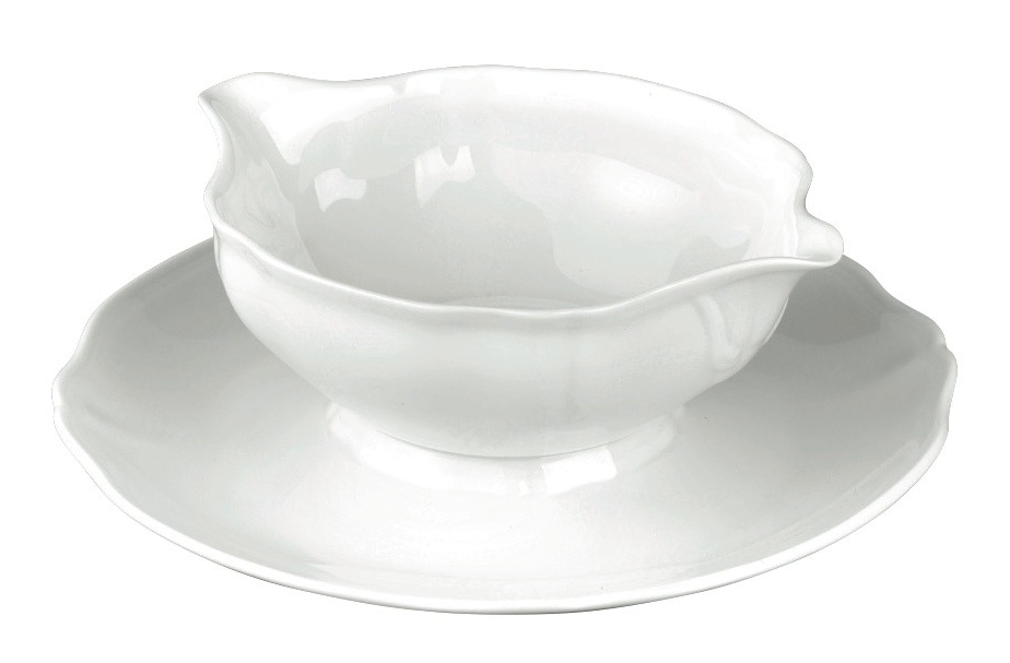 Raynaud, Argent, Sauce boat and stand