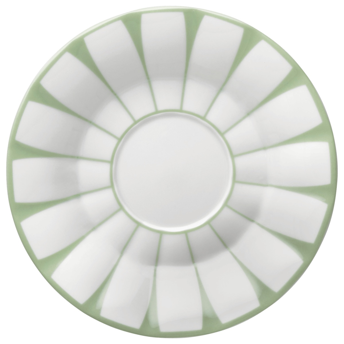 Fürstenberg, Grecque Vert Menthe, Coffee/tea saucer