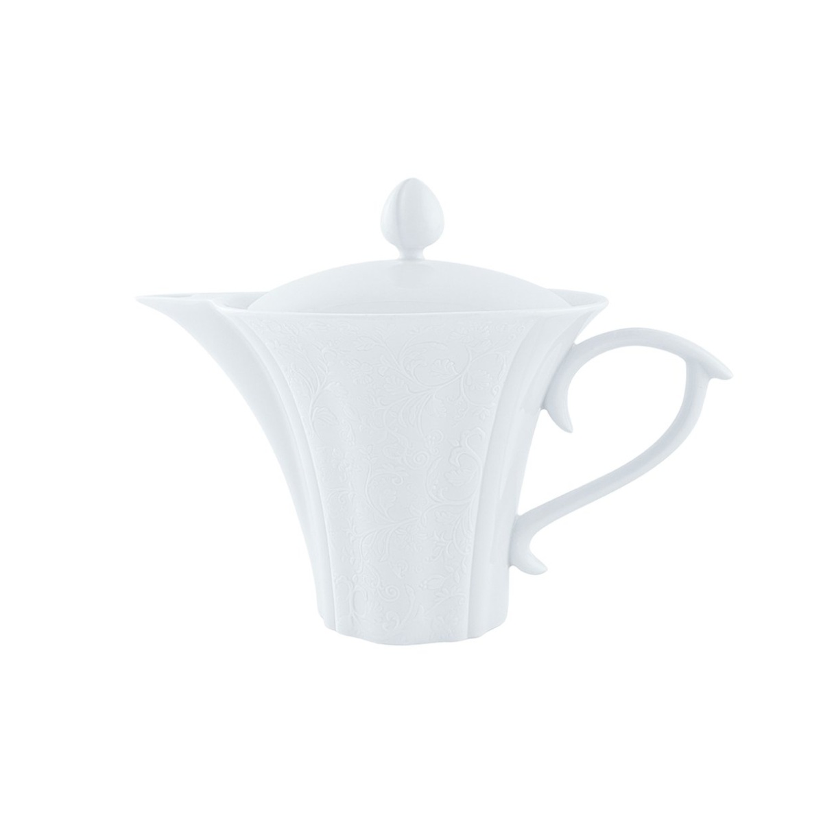 J.L Coquet, Swan Satin White, Tea pot, medium