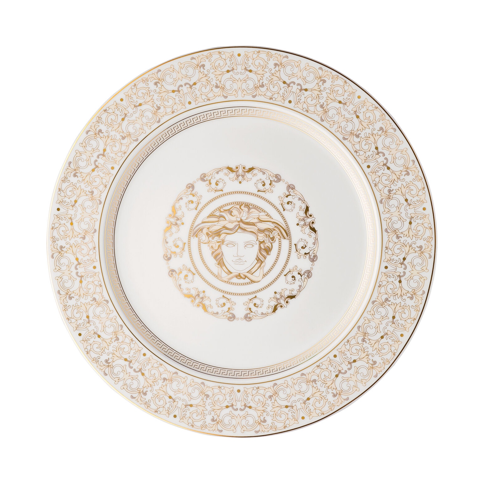Versace, Medusa gala, Presentation plate