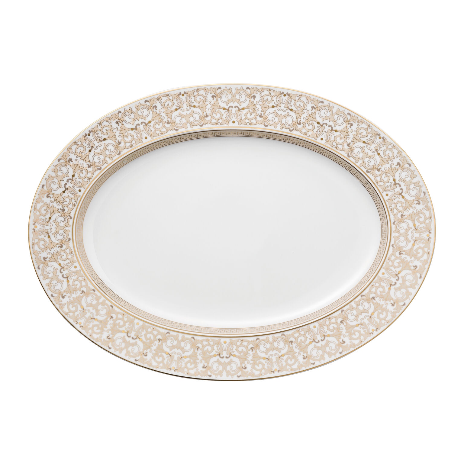 Versace, Medusa gala, Oval platter large