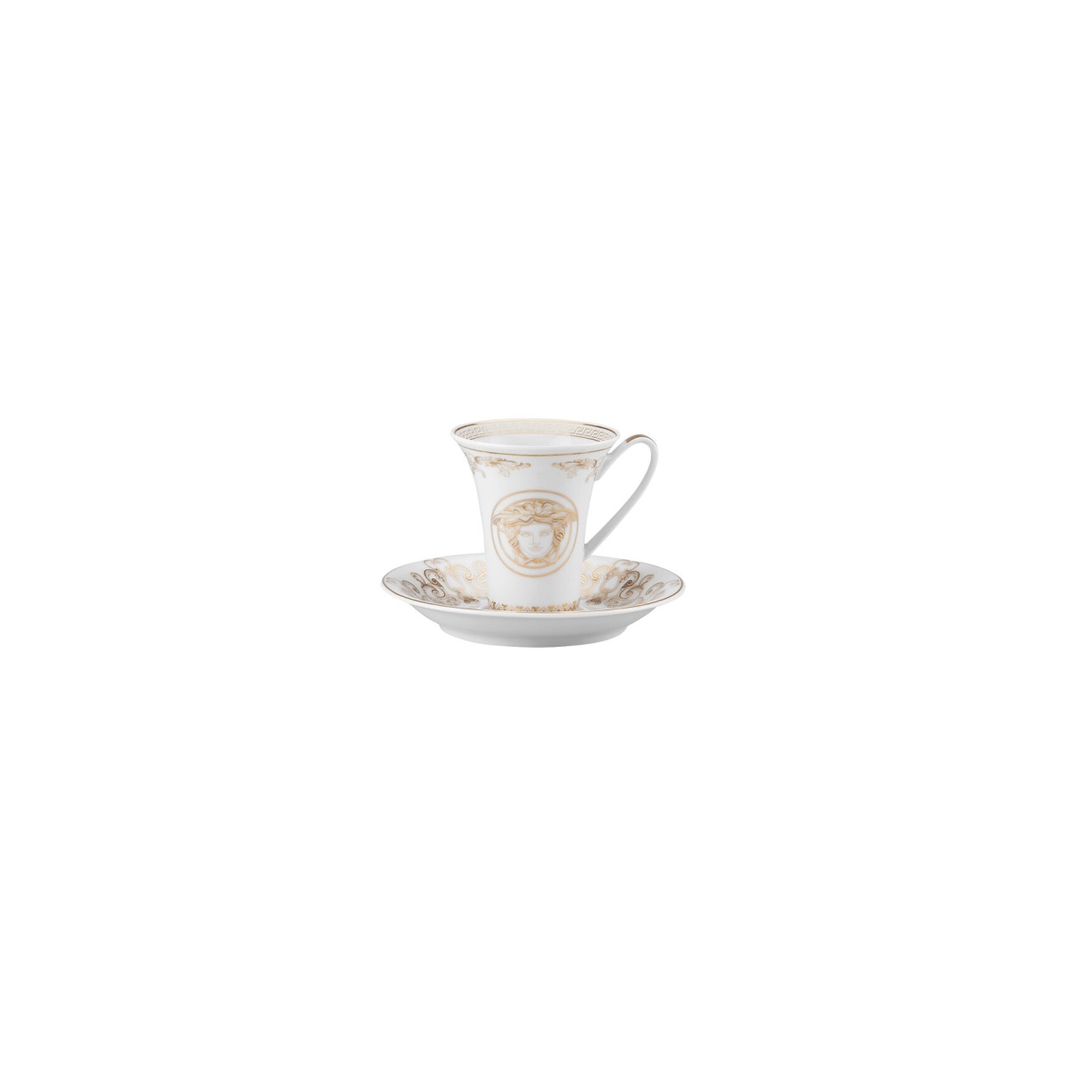 Versace, Medusa gala, Espresso cup and saucer